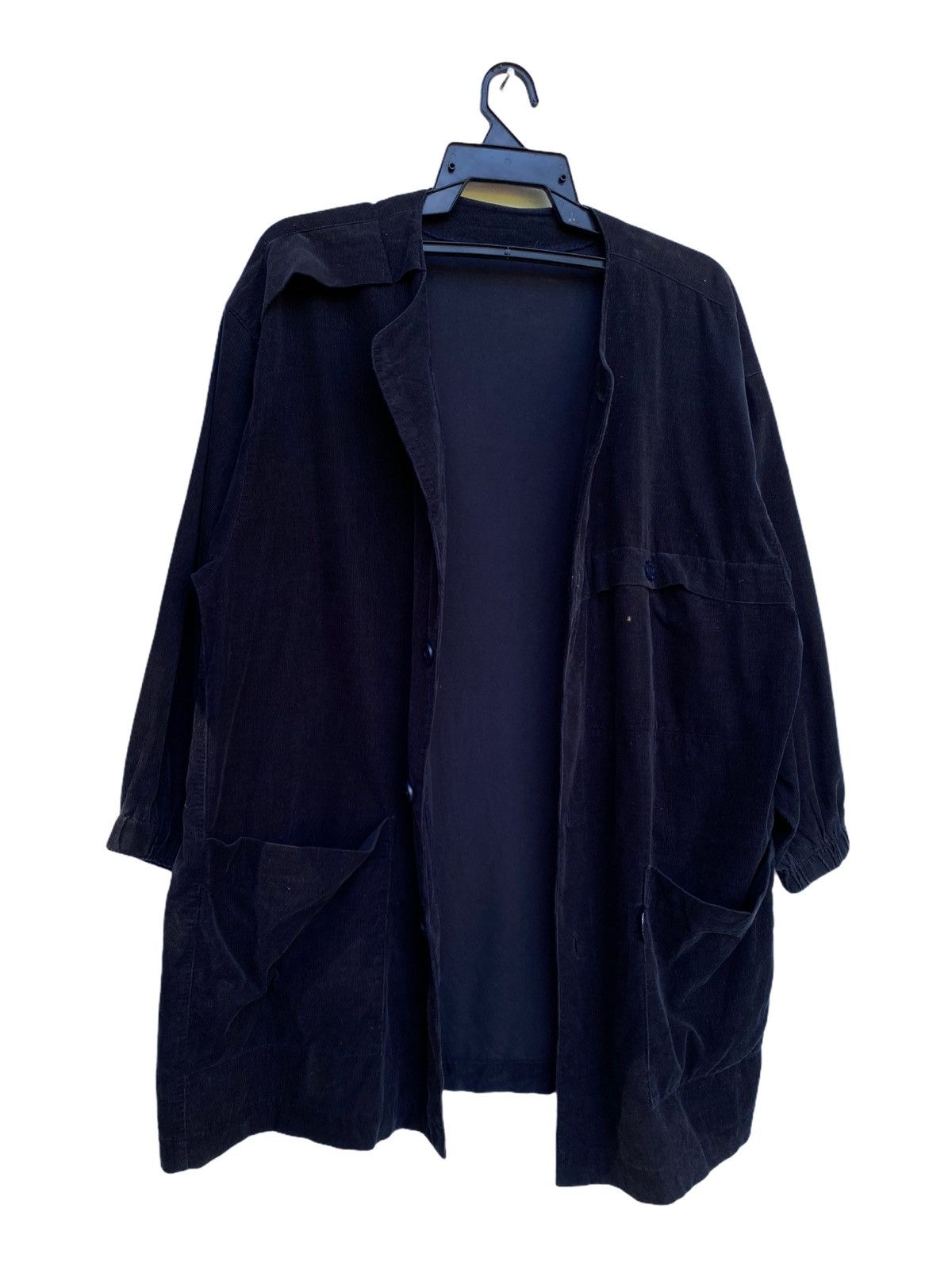 Designer × Issey Miyake × Vintage VINTAGE ISSEY MIYAKE DESIGN STUDIO LAB JACKET VELVET FABRIC Size US M / EU 48-50 / 2 - 2 Thumbnail