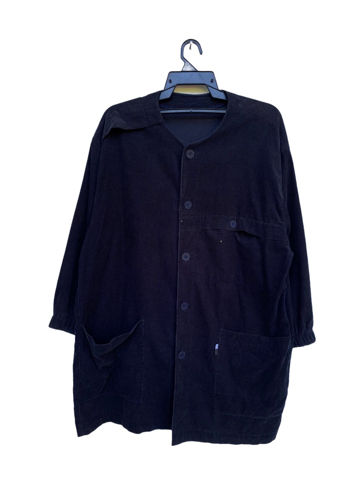 Designer × Issey Miyake × Vintage VINTAGE ISSEY MIYAKE DESIGN STUDIO LAB JACKET VELVET FABRIC Size US M / EU 48-50 / 2 - 1 Thumbnail