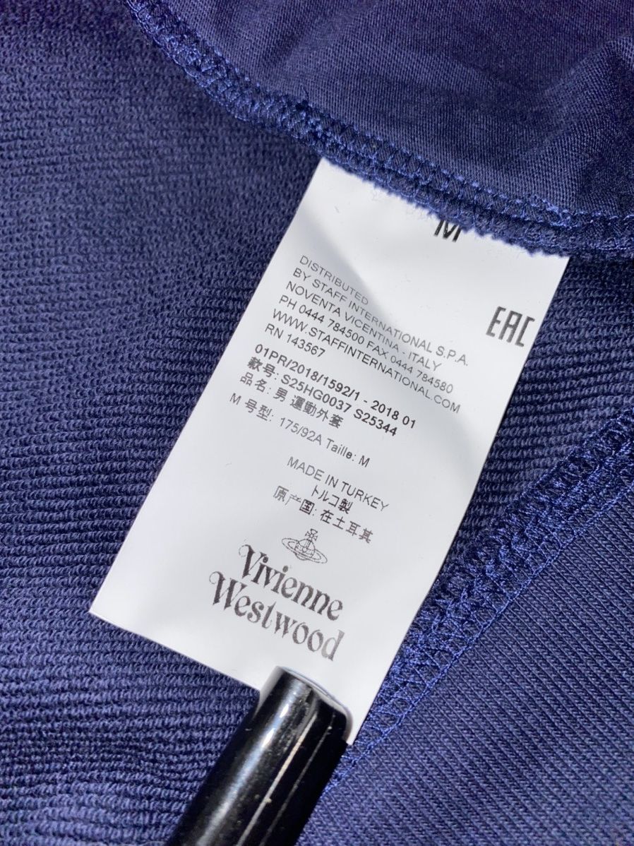 Vivienne Westwood DSWT! Vivienne Westwood Zipped Small Logo Technical Hoodie Size US M / EU 48-50 / 2 - 13 Thumbnail