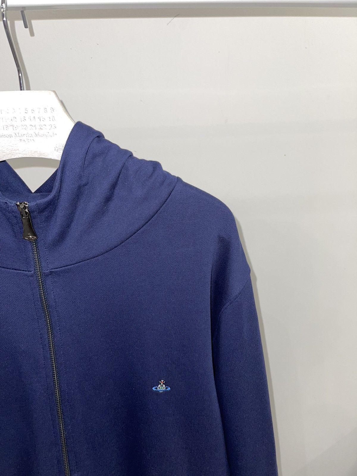 Vivienne Westwood DSWT! Vivienne Westwood Zipped Small Logo Technical Hoodie Size US M / EU 48-50 / 2 - 4 Thumbnail