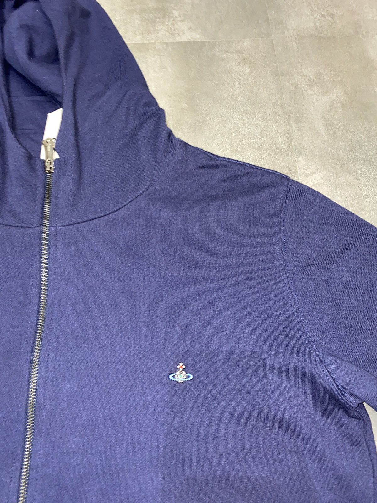 Vivienne Westwood DSWT! Vivienne Westwood Zipped Small Logo Technical Hoodie Size US M / EU 48-50 / 2 - 9 Thumbnail