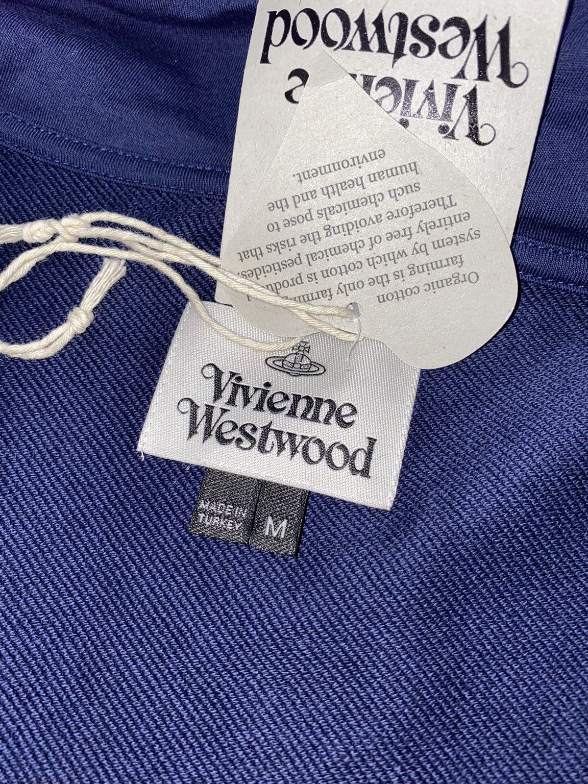 Vivienne Westwood DSWT! Vivienne Westwood Zipped Small Logo Technical Hoodie Size US M / EU 48-50 / 2 - 11 Thumbnail