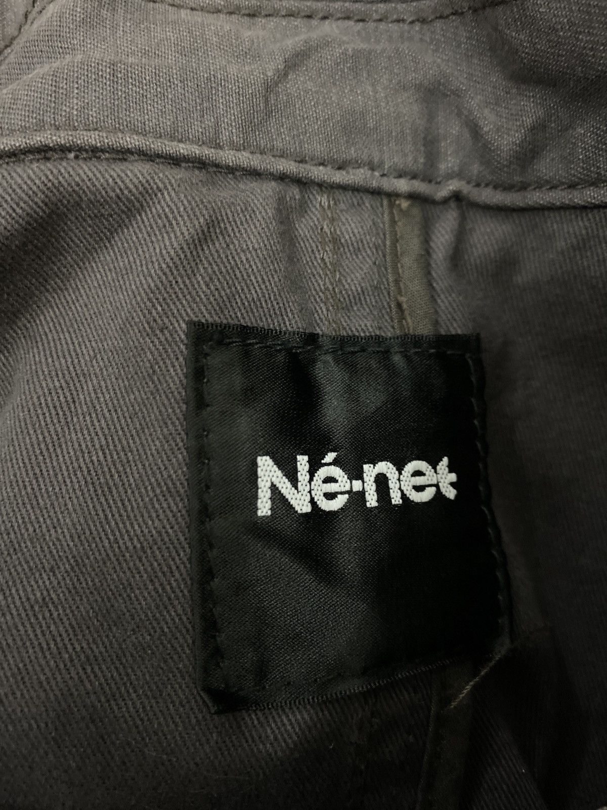 Ne-Net Ne.net Cotton Long Coat by Issey Miyake Size US L / EU 52-54 / 3 - 8 Thumbnail