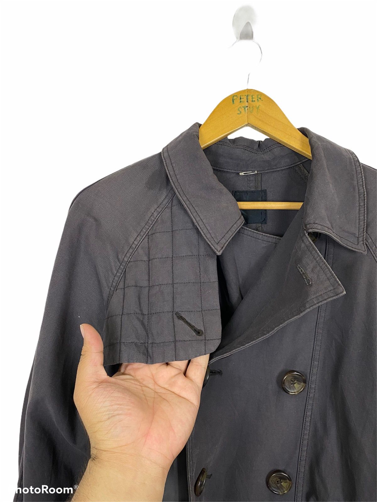Ne-Net Ne.net Cotton Long Coat by Issey Miyake Size US L / EU 52-54 / 3 - 5 Thumbnail