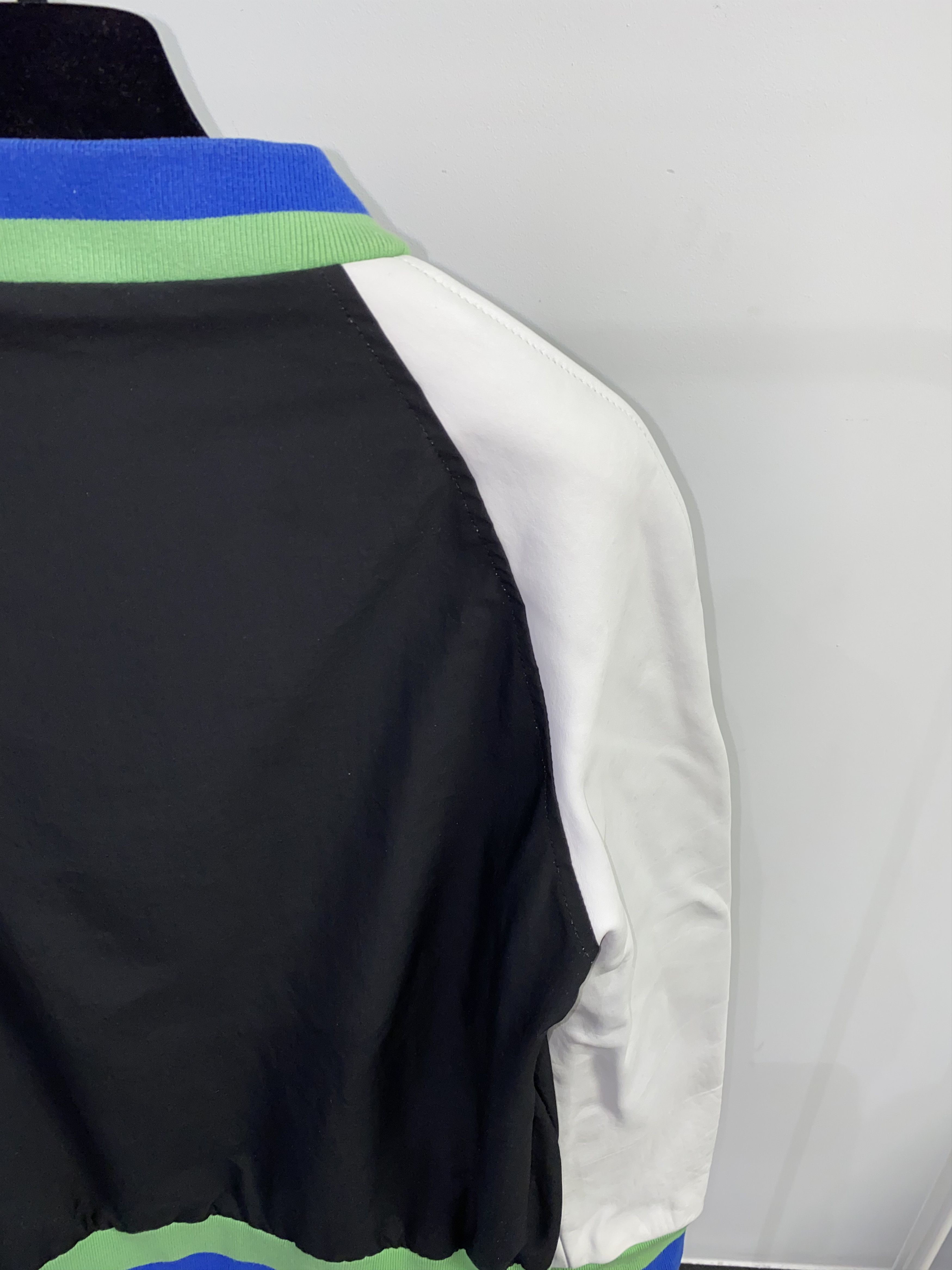 Raf Simons Raf Simons Leather Sleeves Two Tone Varsity Jacket Size US M / EU 48-50 / 2 - 7 Thumbnail
