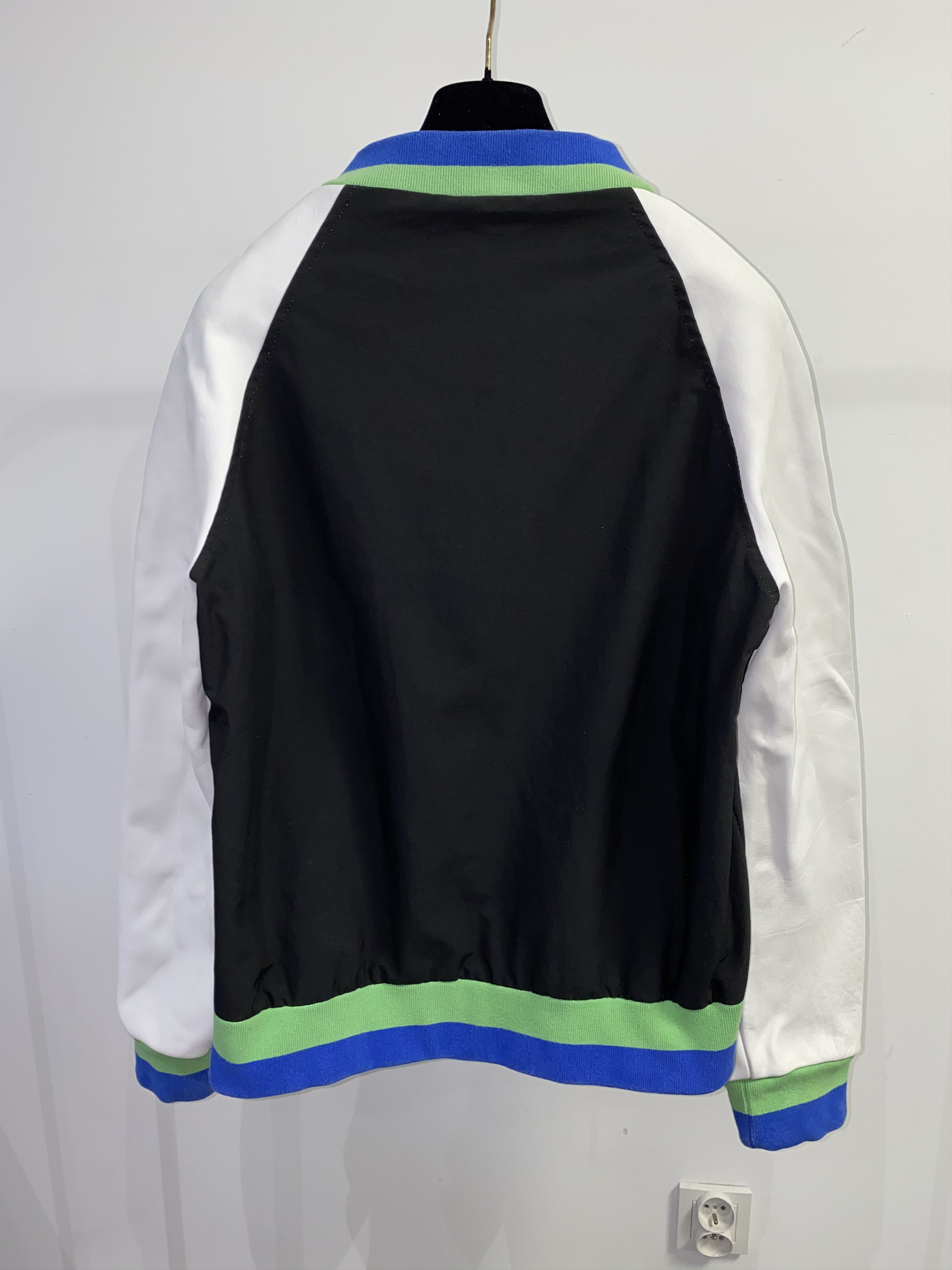 Raf Simons Raf Simons Leather Sleeves Two Tone Varsity Jacket Size US M / EU 48-50 / 2 - 6 Thumbnail