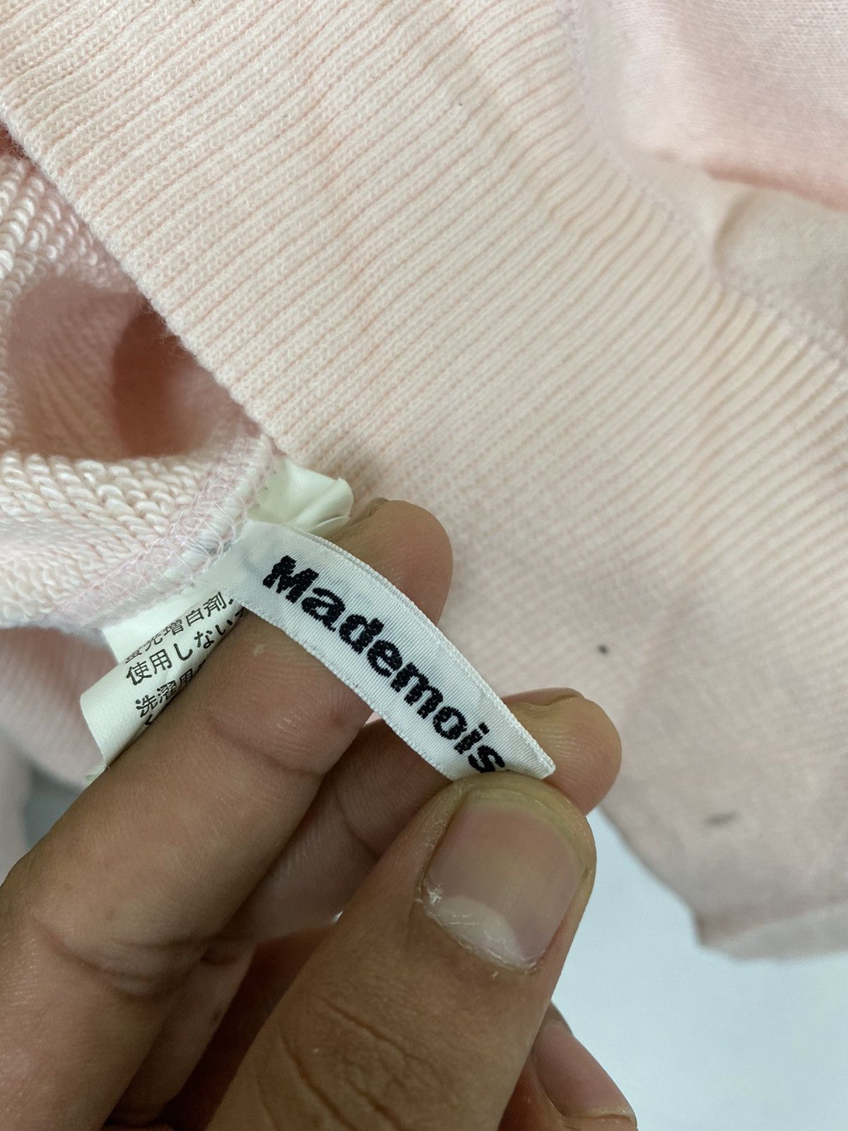 MADEMOISELLE NON NON SPELL LOGO SWEATER
