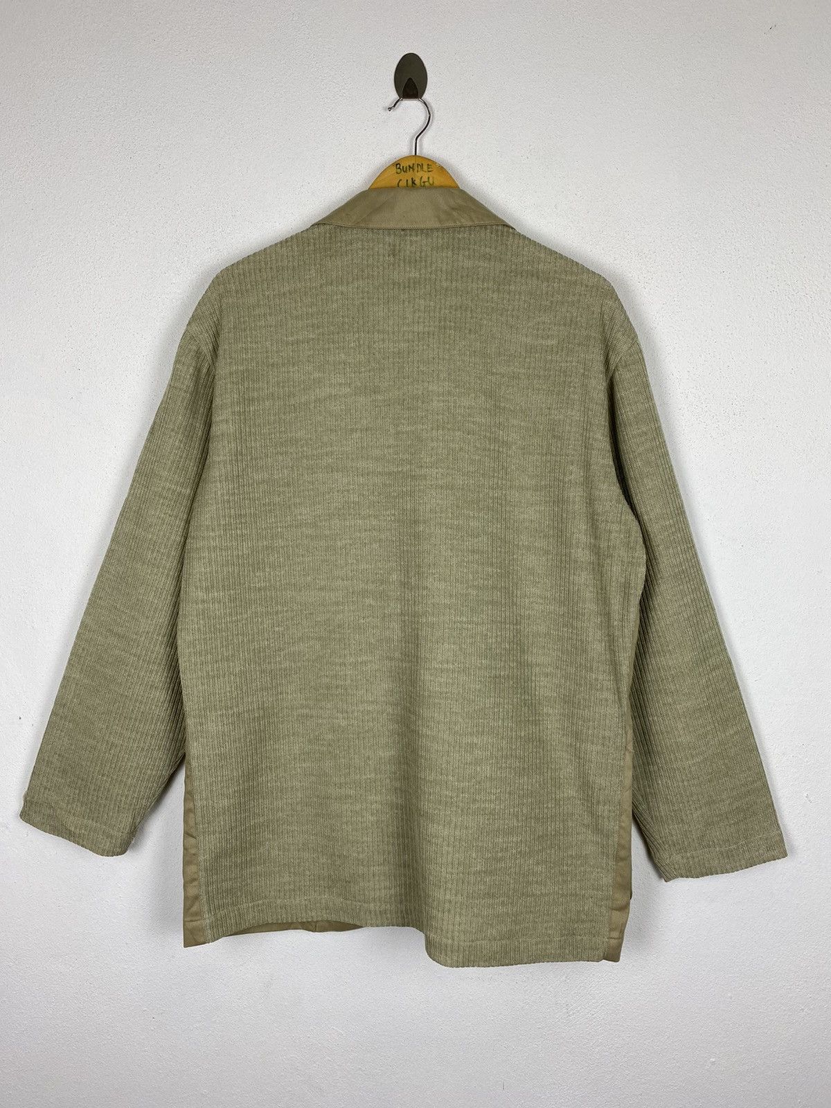 Designer × Issey Miyake × Japanese Brand 🔥PL83FN620 PLANTATION COTTON FLEECE NICE DESIGN JACKET Size US M / EU 48-50 / 2 - 6 Thumbnail