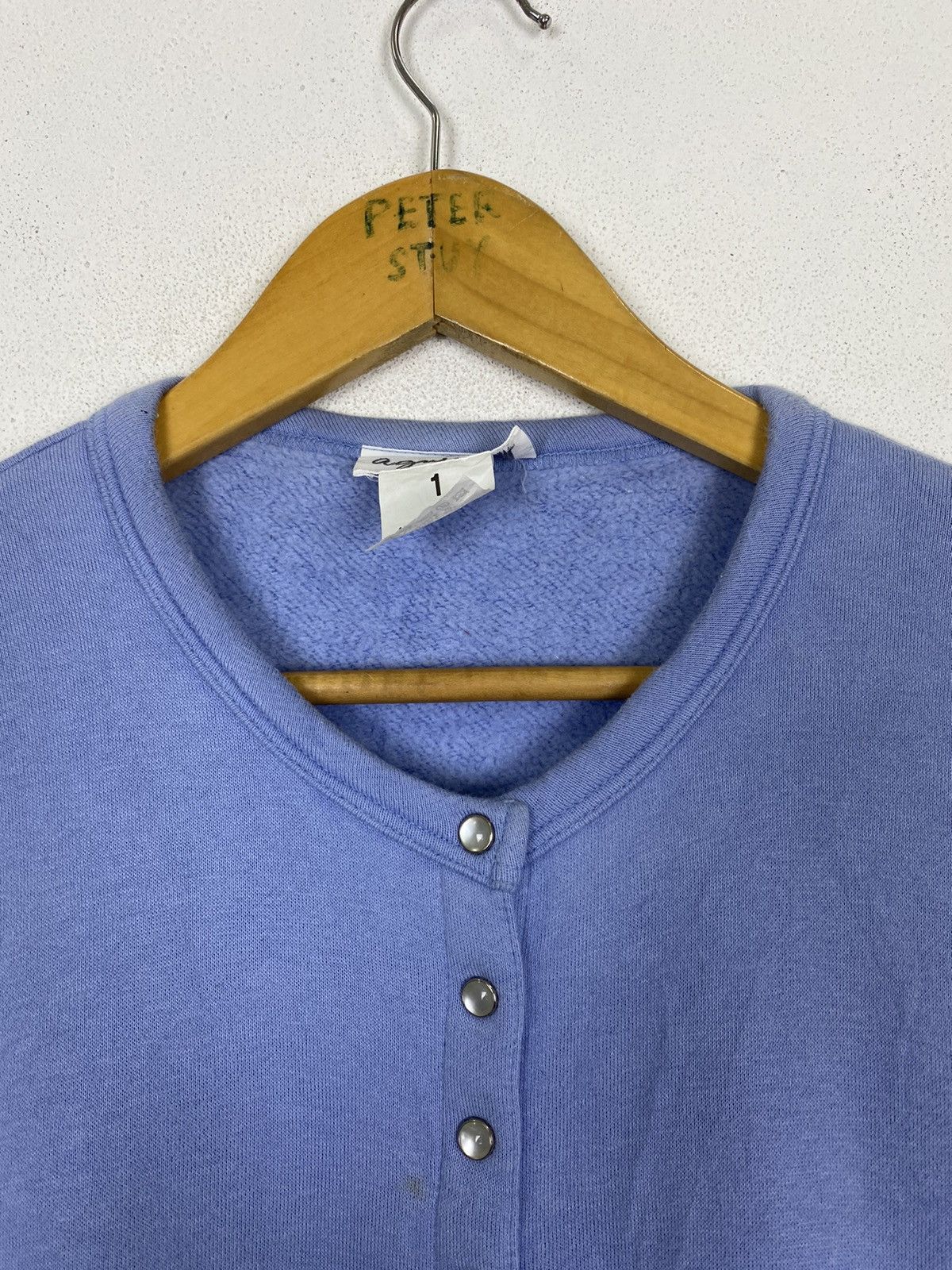 Issey Miyake × agnes b. Agnes B. Button stones Sweater Size US S / EU 44-46 / 1 - 4 Thumbnail