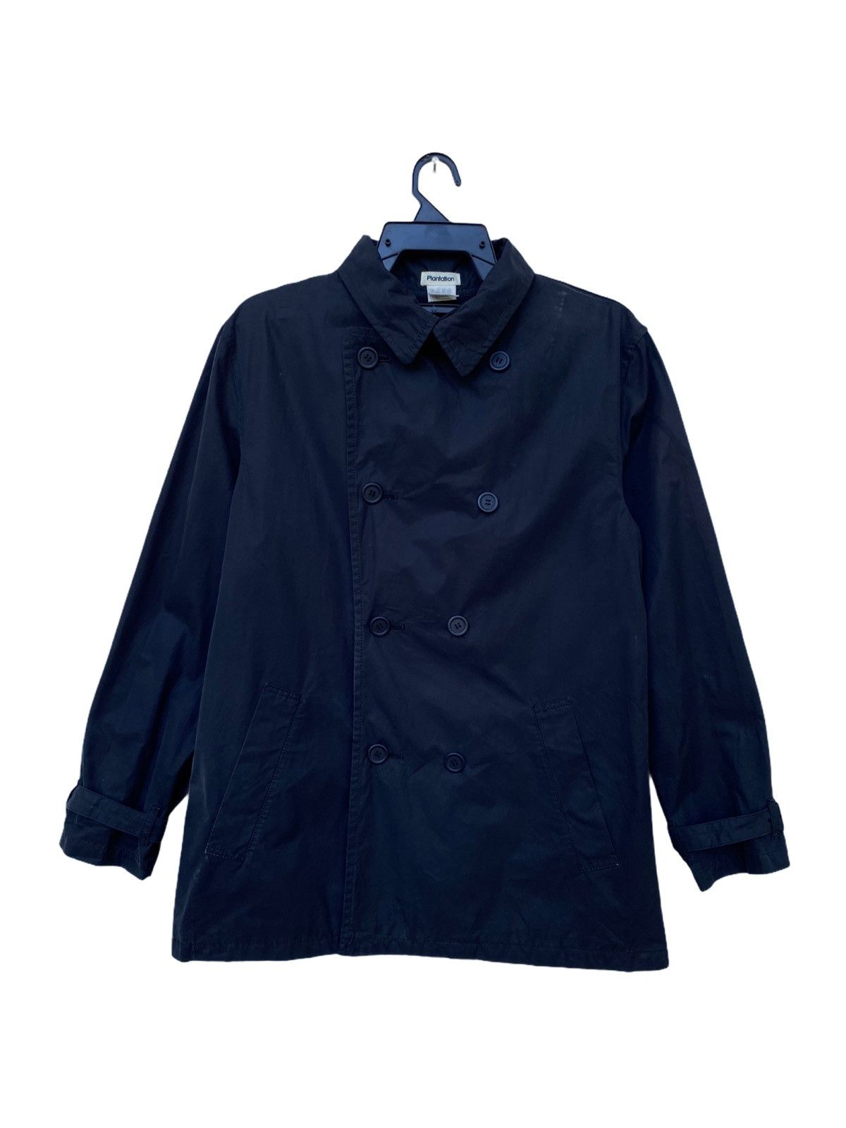 PLANTATION TRENCHCOAT NICE DESIGN by ISSEY MIYAKE