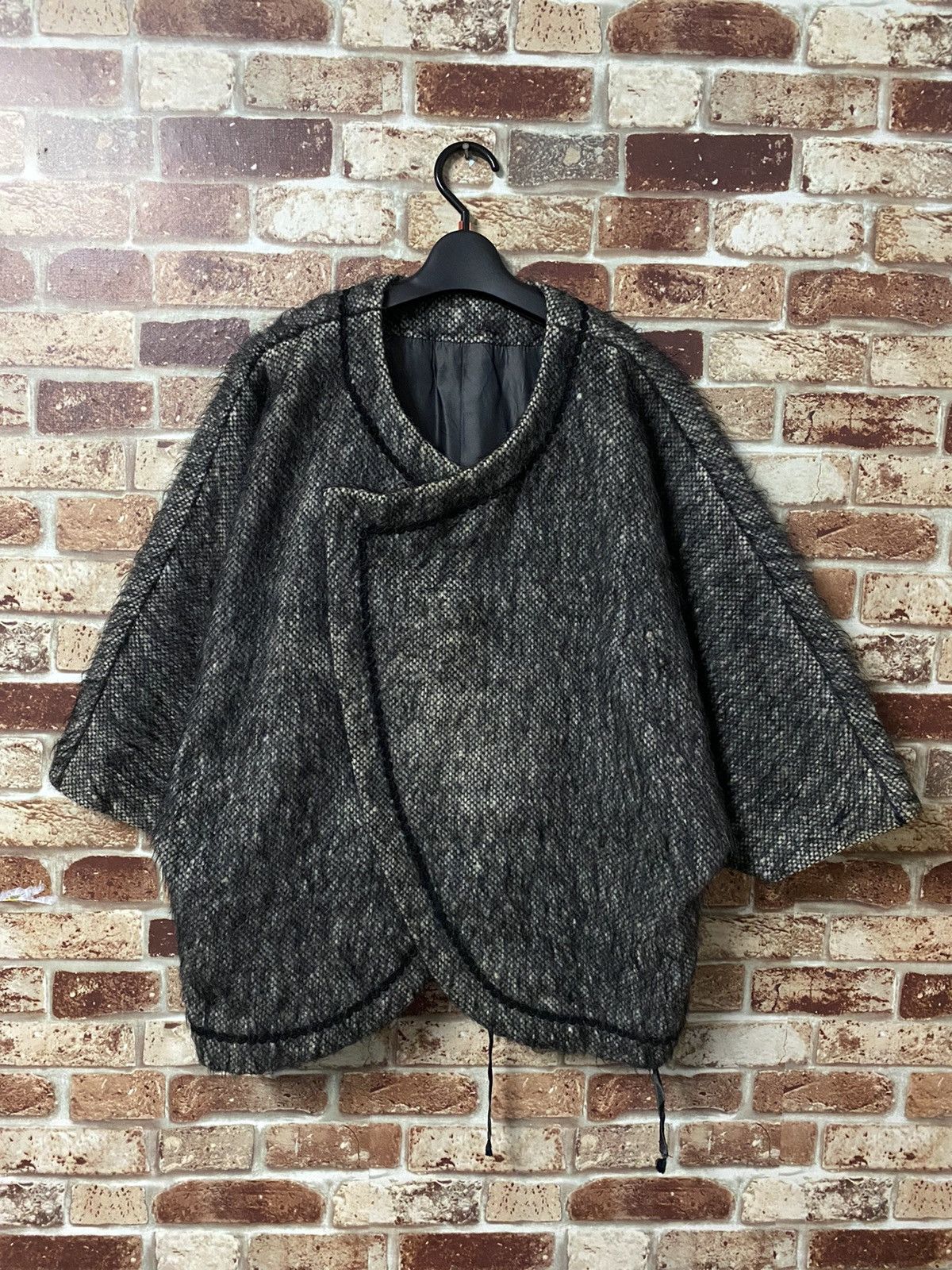 Designer × Japanese Brand SUNOAKUYA ASPIRED ISSEY MIYAKE MOHAIR COAT NICE DESIGN Size US M / EU 48-50 / 2 - 1 Thumbnail