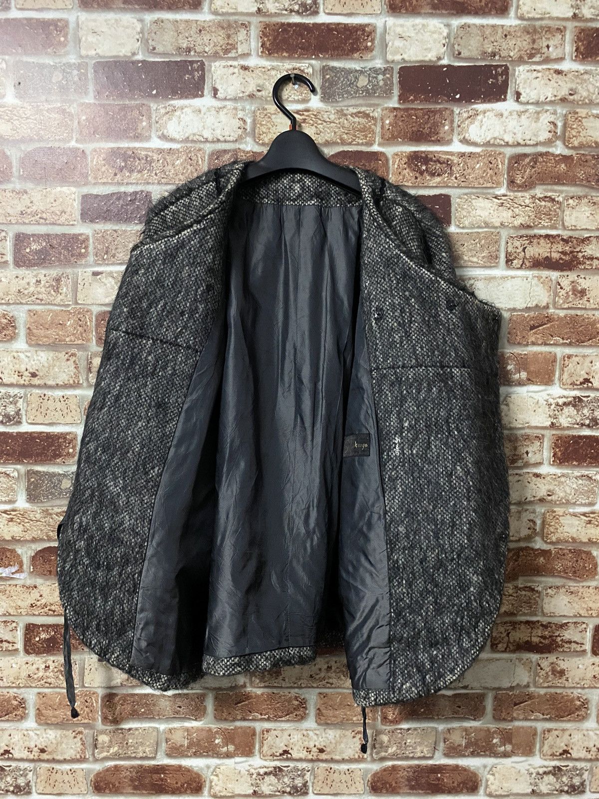 Designer × Japanese Brand SUNOAKUYA ASPIRED ISSEY MIYAKE MOHAIR COAT NICE DESIGN Size US M / EU 48-50 / 2 - 7 Thumbnail