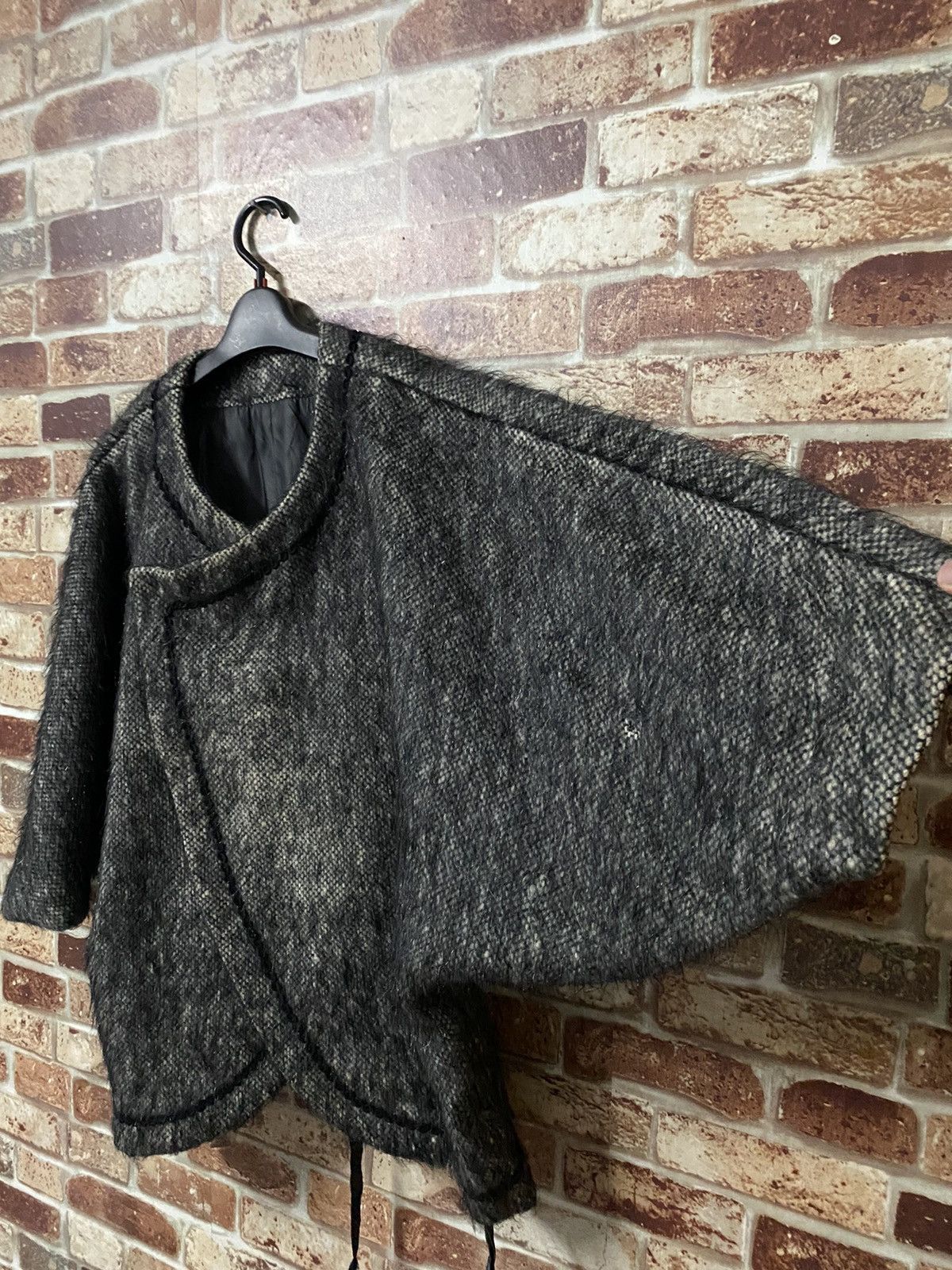 Designer × Japanese Brand SUNOAKUYA ASPIRED ISSEY MIYAKE MOHAIR COAT NICE DESIGN Size US M / EU 48-50 / 2 - 3 Thumbnail