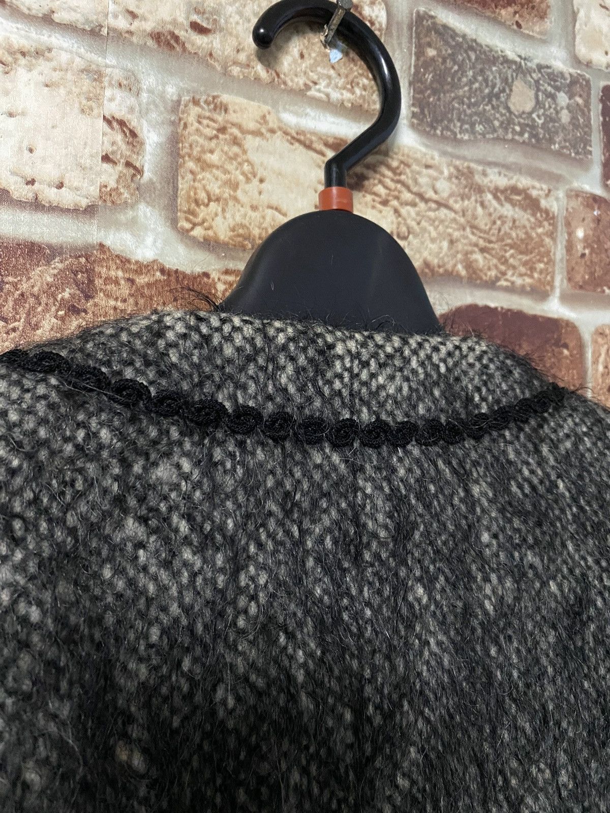 Designer × Japanese Brand SUNOAKUYA ASPIRED ISSEY MIYAKE MOHAIR COAT NICE DESIGN Size US M / EU 48-50 / 2 - 8 Thumbnail