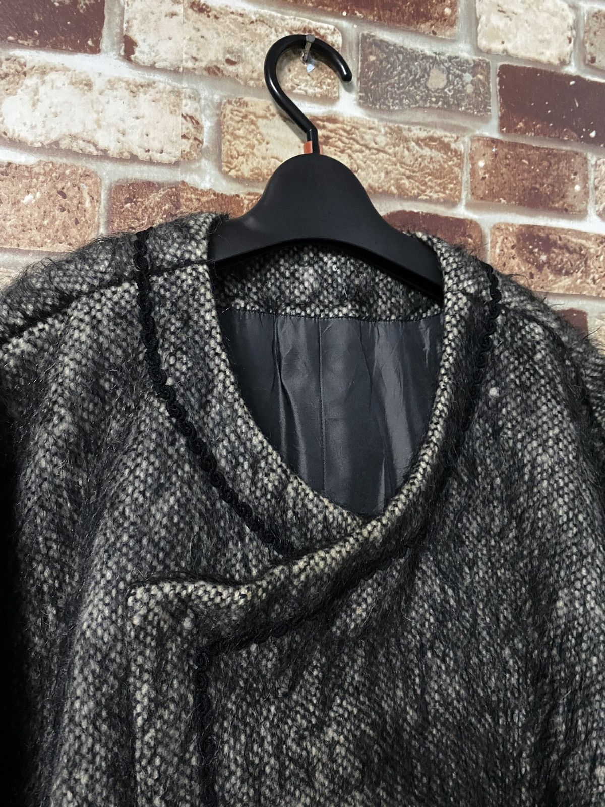 Designer × Japanese Brand SUNOAKUYA ASPIRED ISSEY MIYAKE MOHAIR COAT NICE DESIGN Size US M / EU 48-50 / 2 - 5 Thumbnail