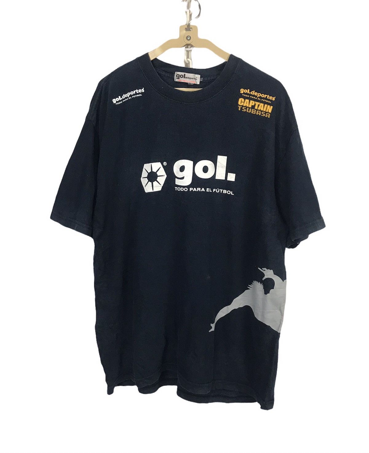 Anime × Japanese Brand Captain tsubusa Japanese anime by gol deportes tshirt Size US XL / EU 56 / 4 - 1 Thumbnail
