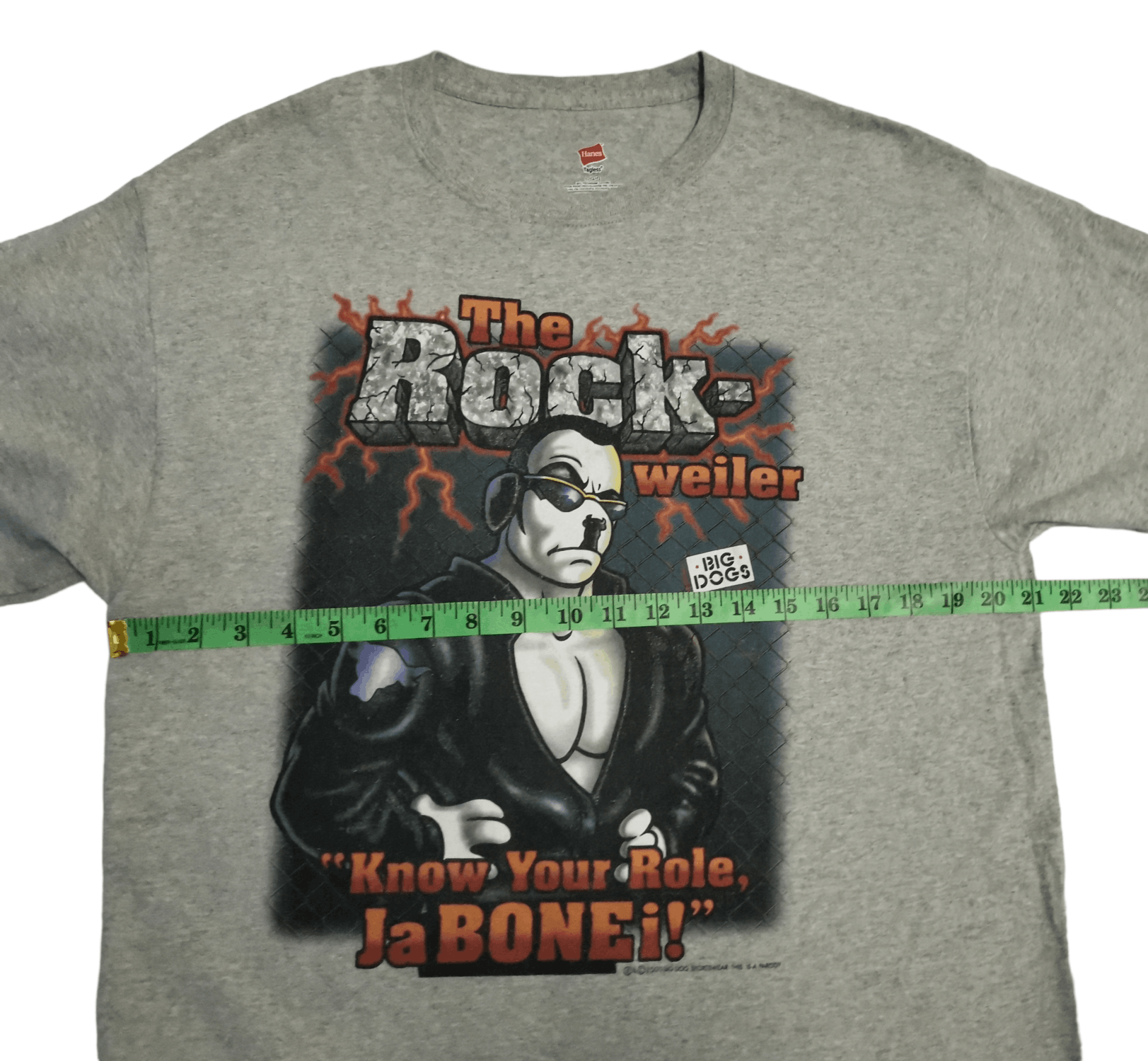 Big Dogs Vintage The Rock Big Dog Parody WWF WWE Tee Wrestling Size US L / EU 52-54 / 3 - 5 Thumbnail