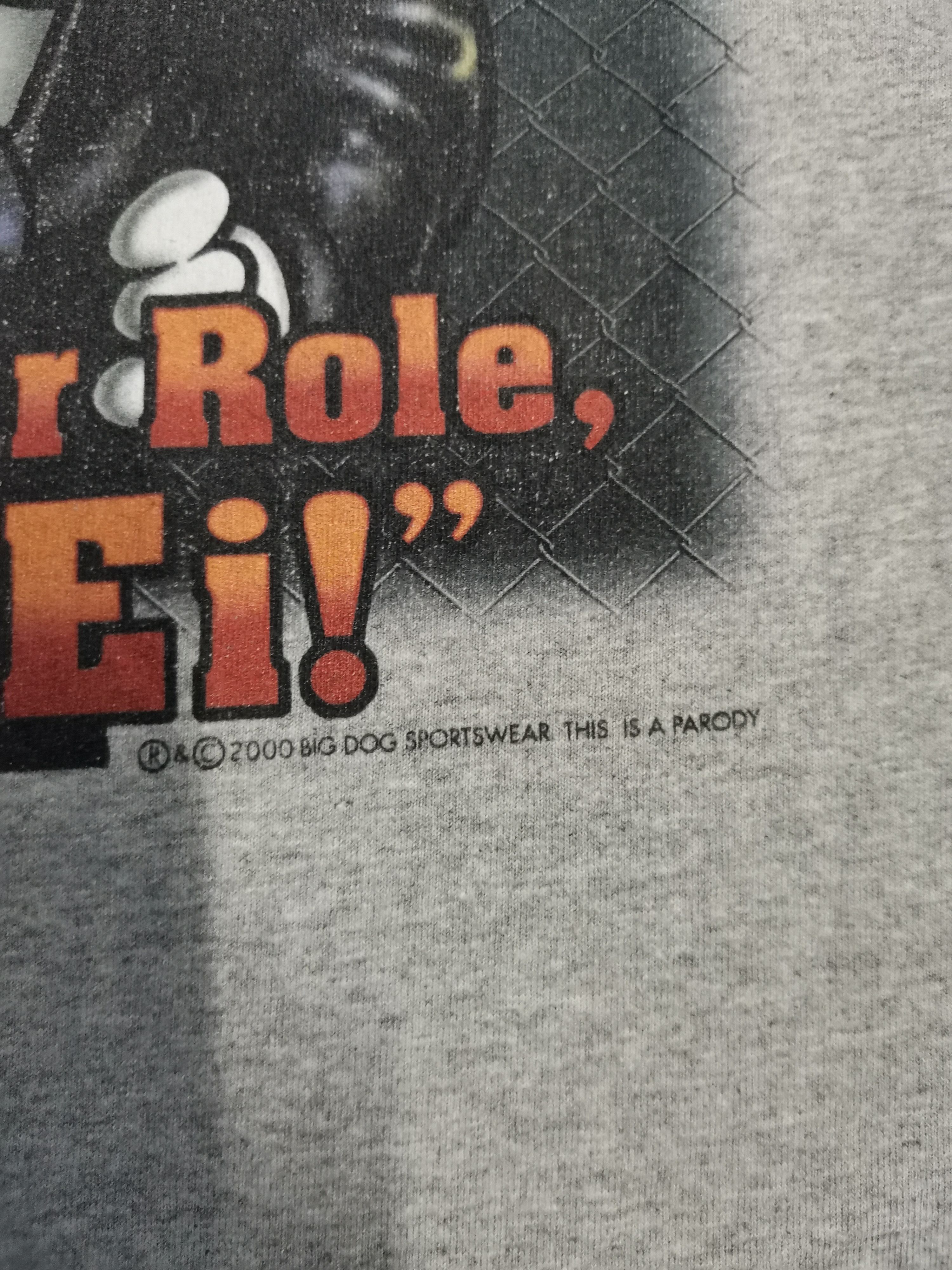 Big Dogs Vintage The Rock Big Dog Parody WWF WWE Tee Wrestling Size US L / EU 52-54 / 3 - 4 Thumbnail