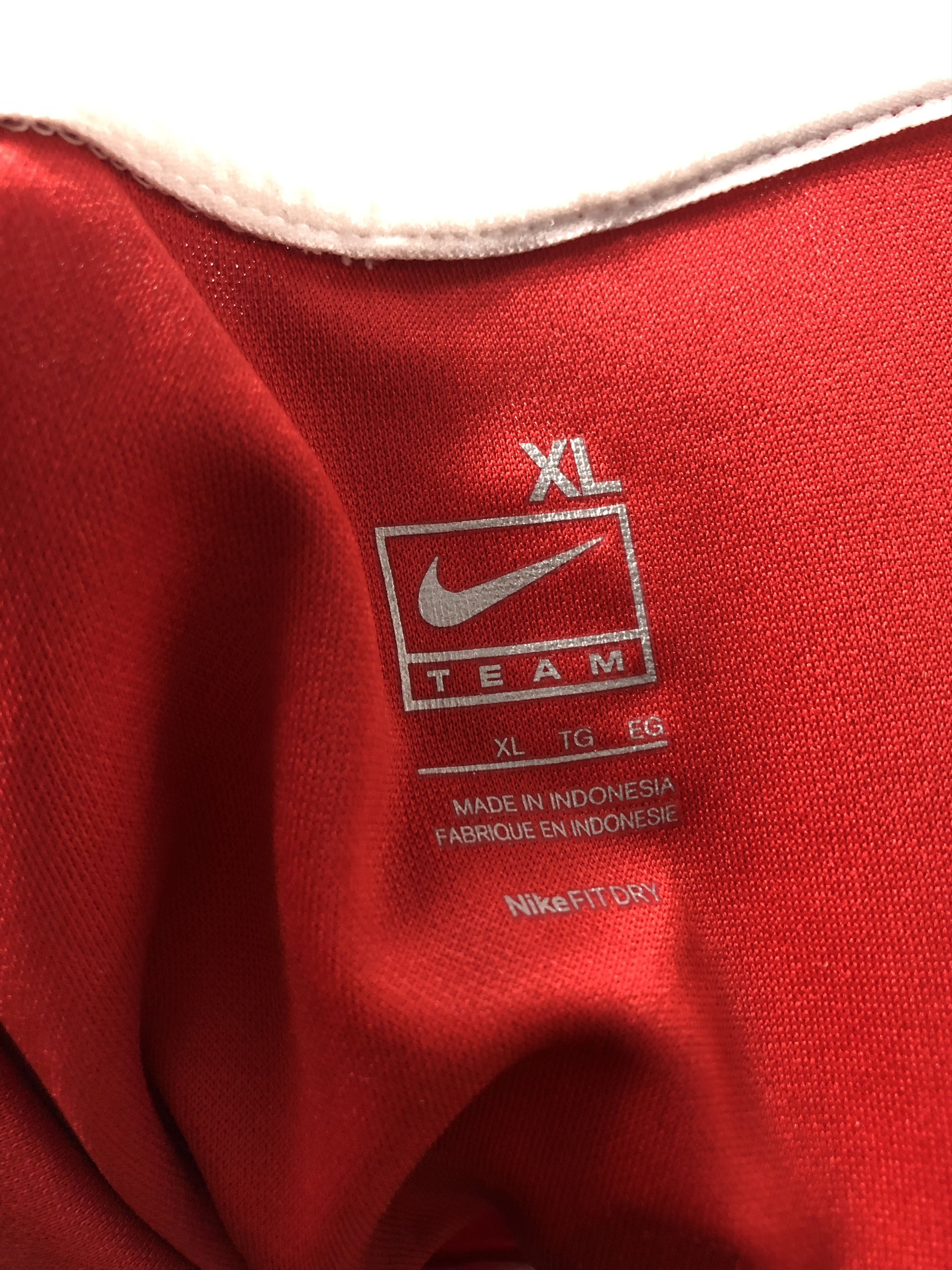 Nike × Vintage football uniform shirt 28717 - 835 72 Size US XL / EU 56 / 4 - 7 Thumbnail