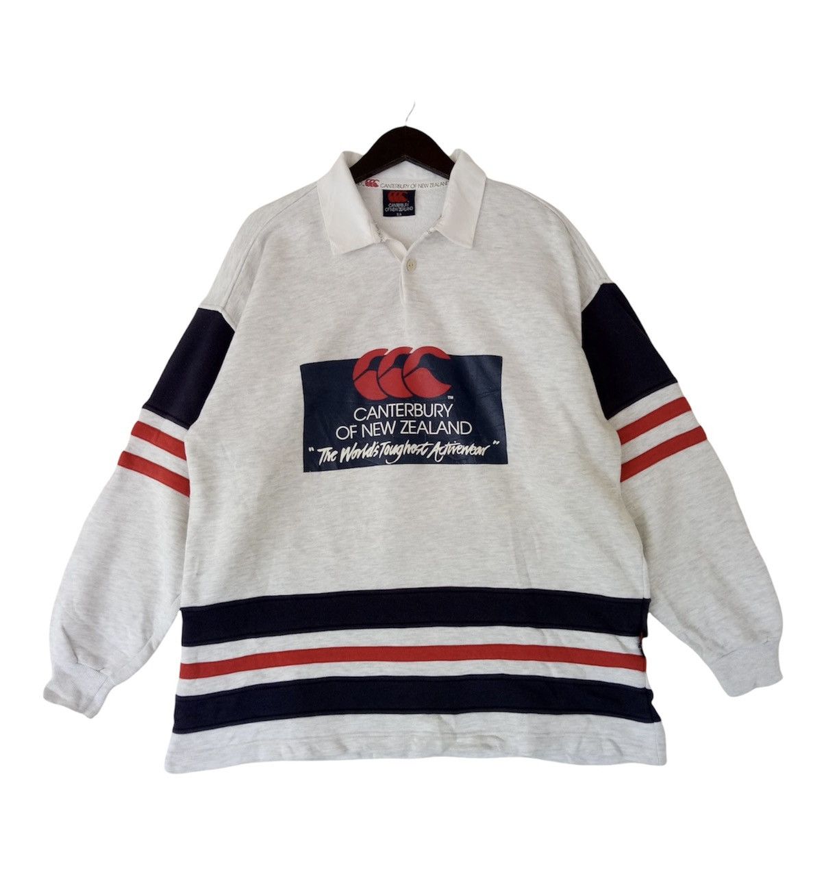 Canterbury of New Zealand CANTERBURY Sweatshirt rugby sports sweater Size US L / EU 52-54 / 3 - 1 Thumbnail