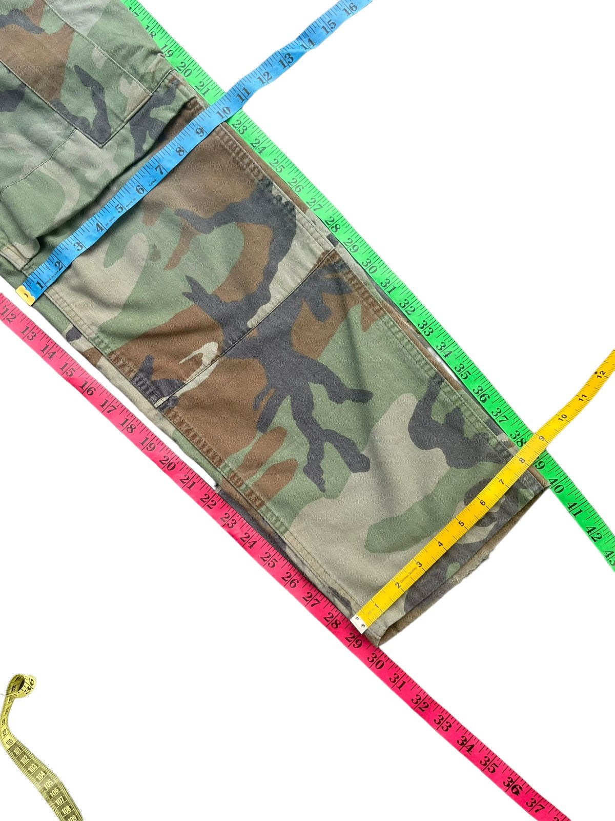 Vintage Vintage Usmc Woodland Camouflage Trouser Size US 27 - 19 Thumbnail