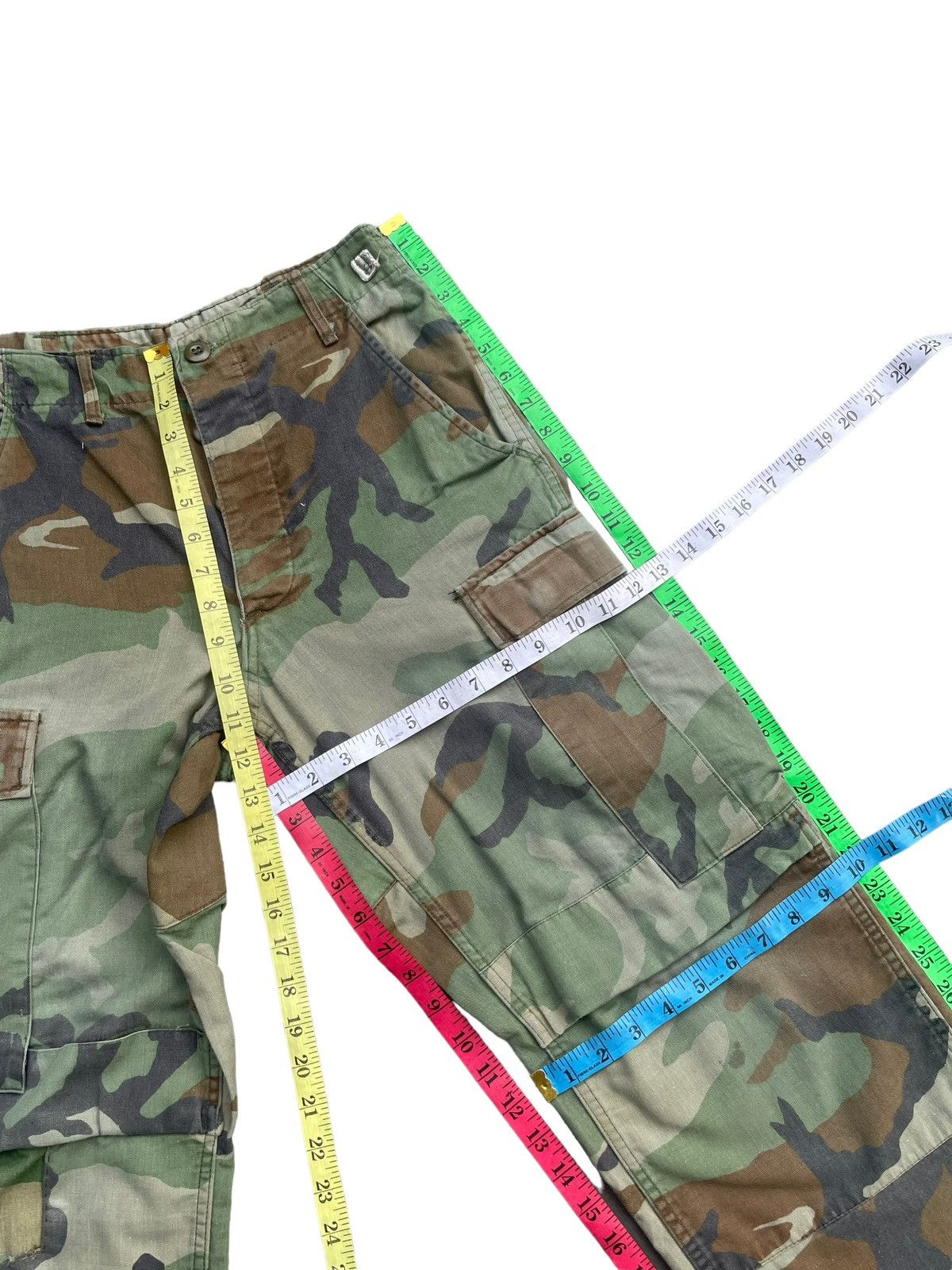 Vintage Vintage Usmc Woodland Camouflage Trouser Size US 27 - 20 Thumbnail