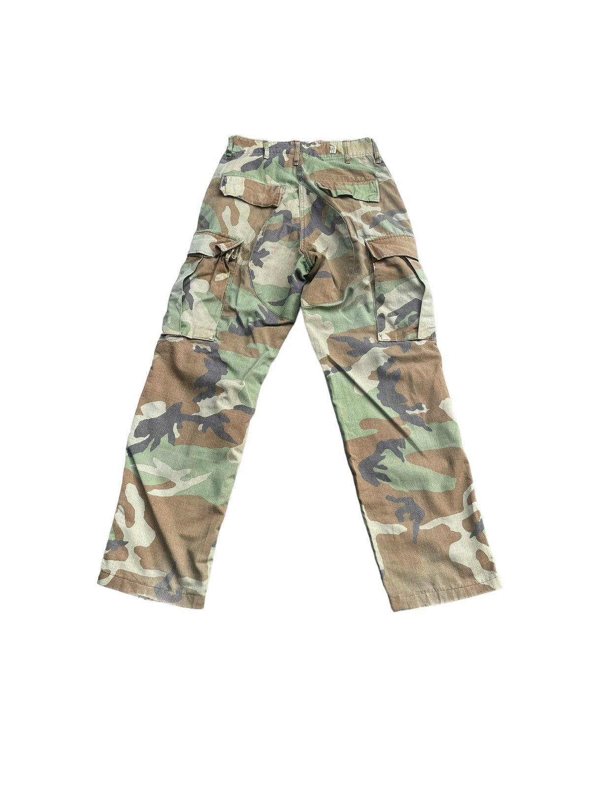 Vintage Vintage Usmc Woodland Camouflage Trouser Size US 27 - 8 Thumbnail