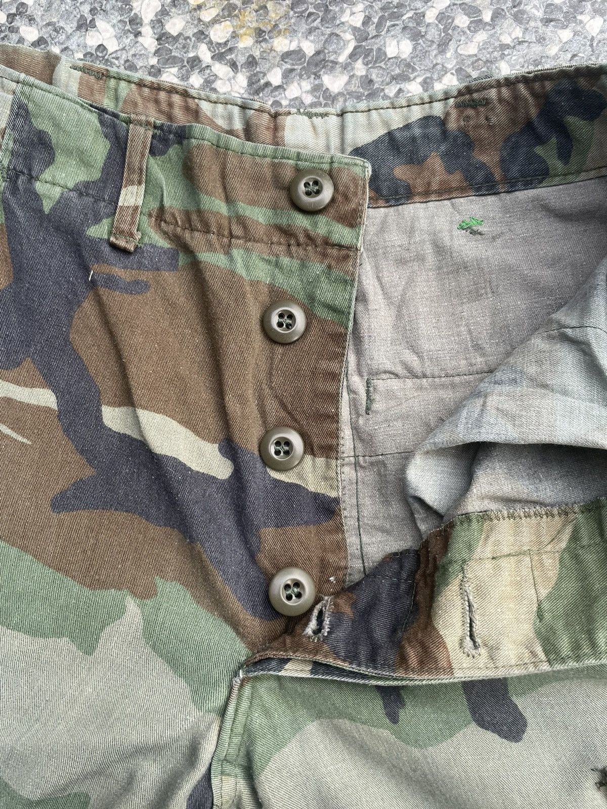 Vintage Vintage Usmc Woodland Camouflage Trouser Size US 27 - 16 Thumbnail