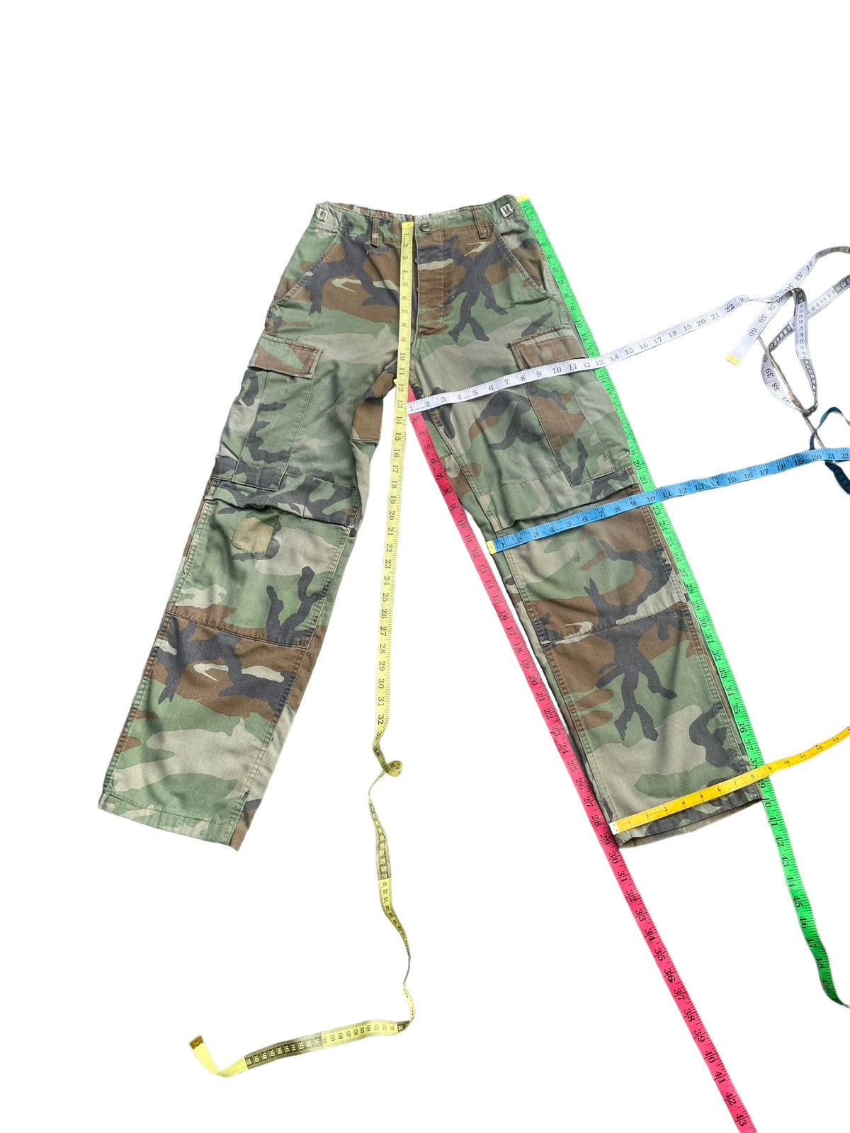 Vintage Vintage Usmc Woodland Camouflage Trouser Size US 27 - 18 Thumbnail