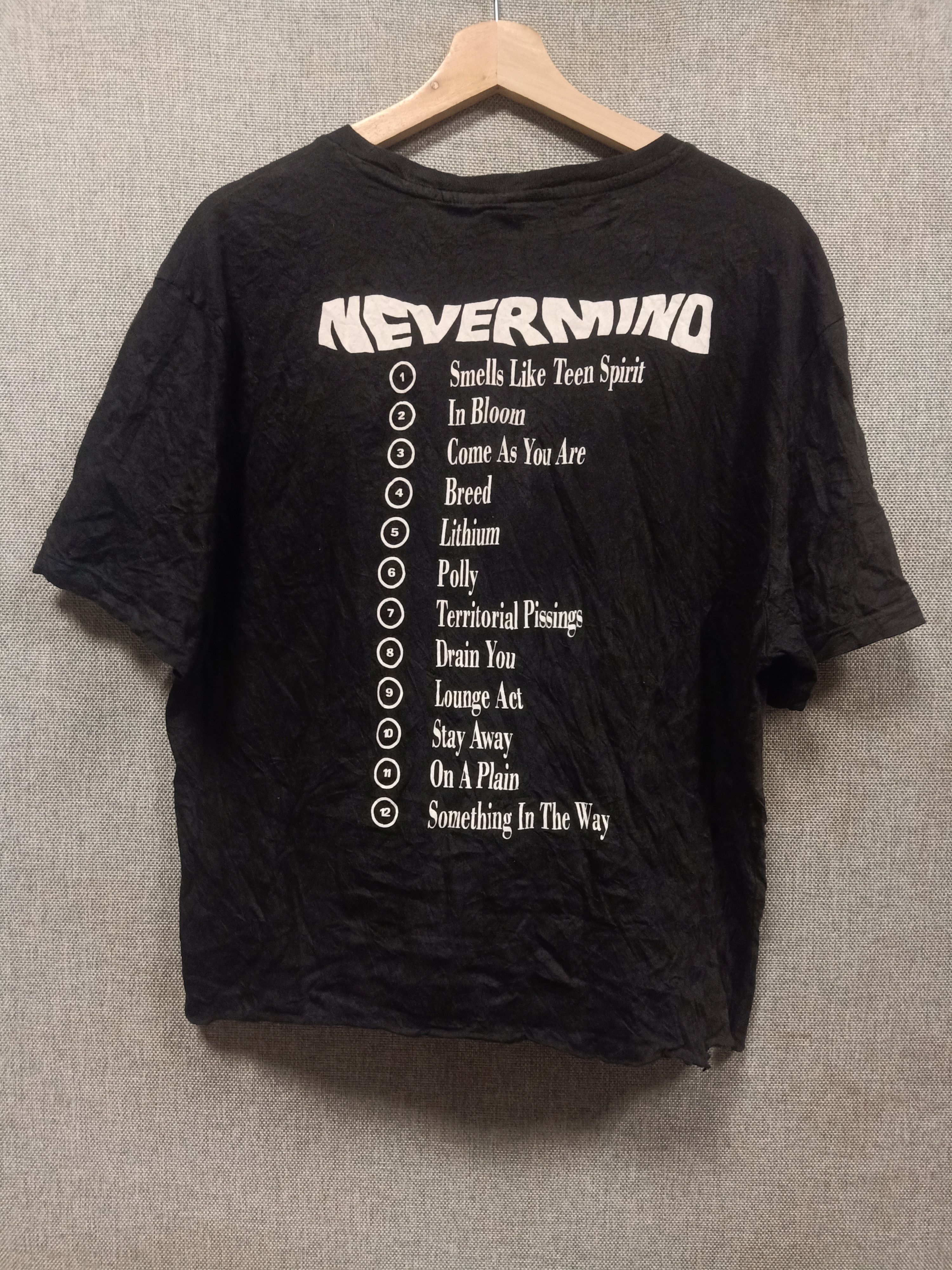 H&M × Nirvana T shirt band nirvana nevermind Size US L / EU 52-54 / 3 - 2 Thumbnail