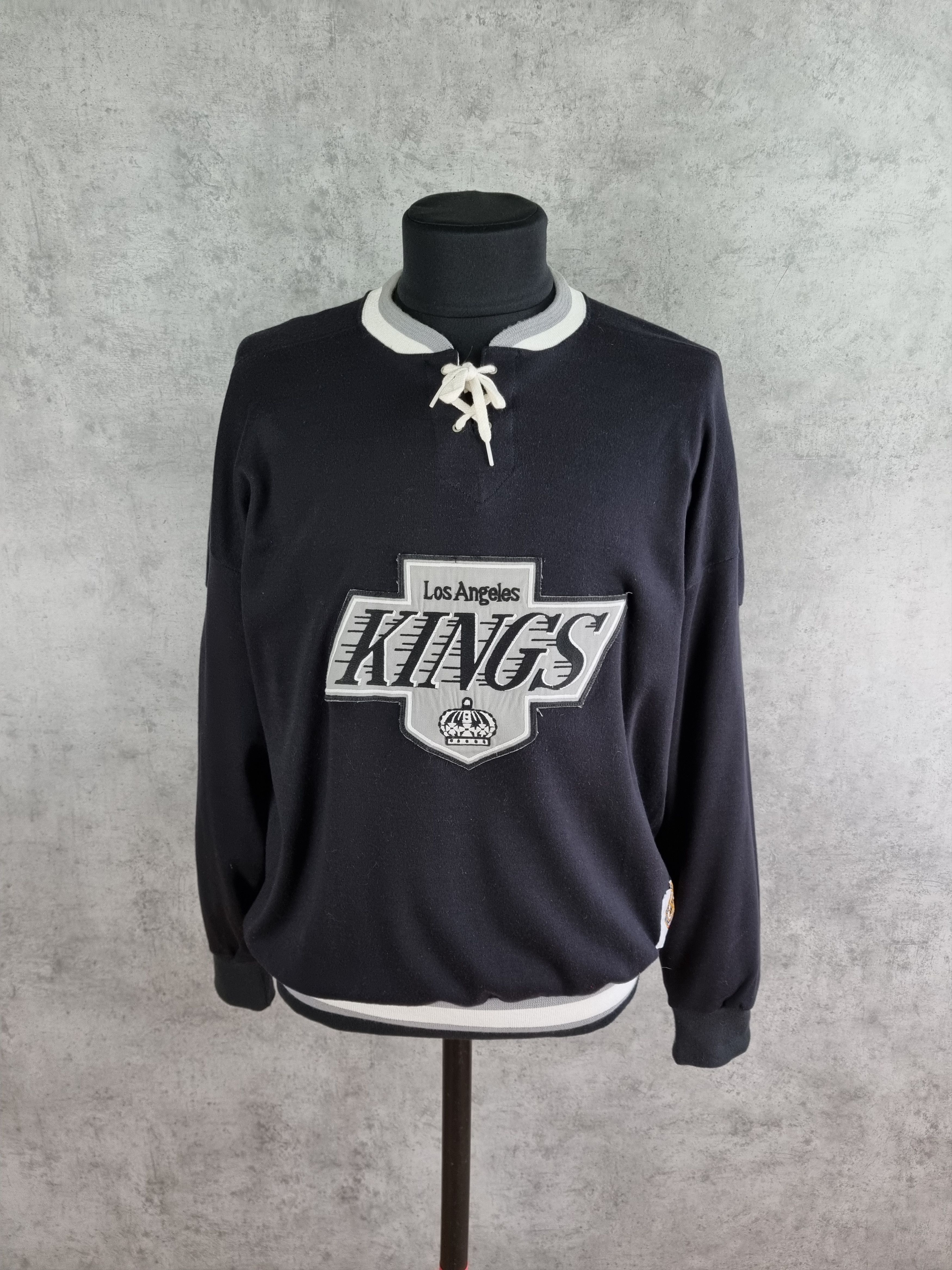 NHL 90s Vintage Los Angeles Kings Sweatshirt made in Canada Size US XL / EU 56 / 4 - 2 Thumbnail