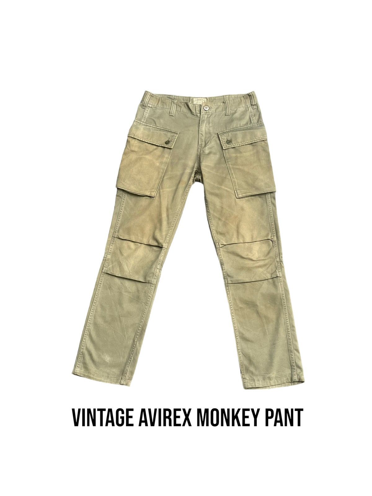 Avirex × Vintage Vintage Usn Avirex Monkey Pant Size US 33 - 2 Thumbnail