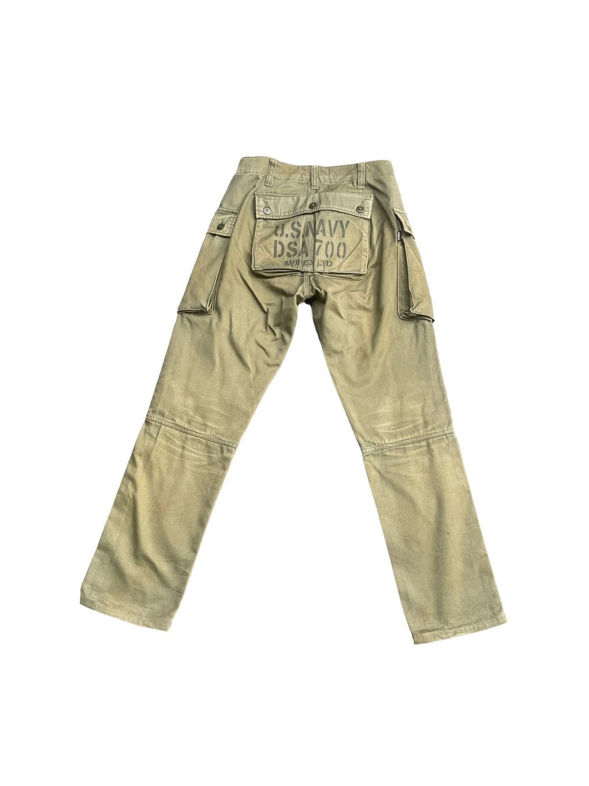 image of Vintage Usn Avirex Monkey Pant in Green, Men's (Size 33)