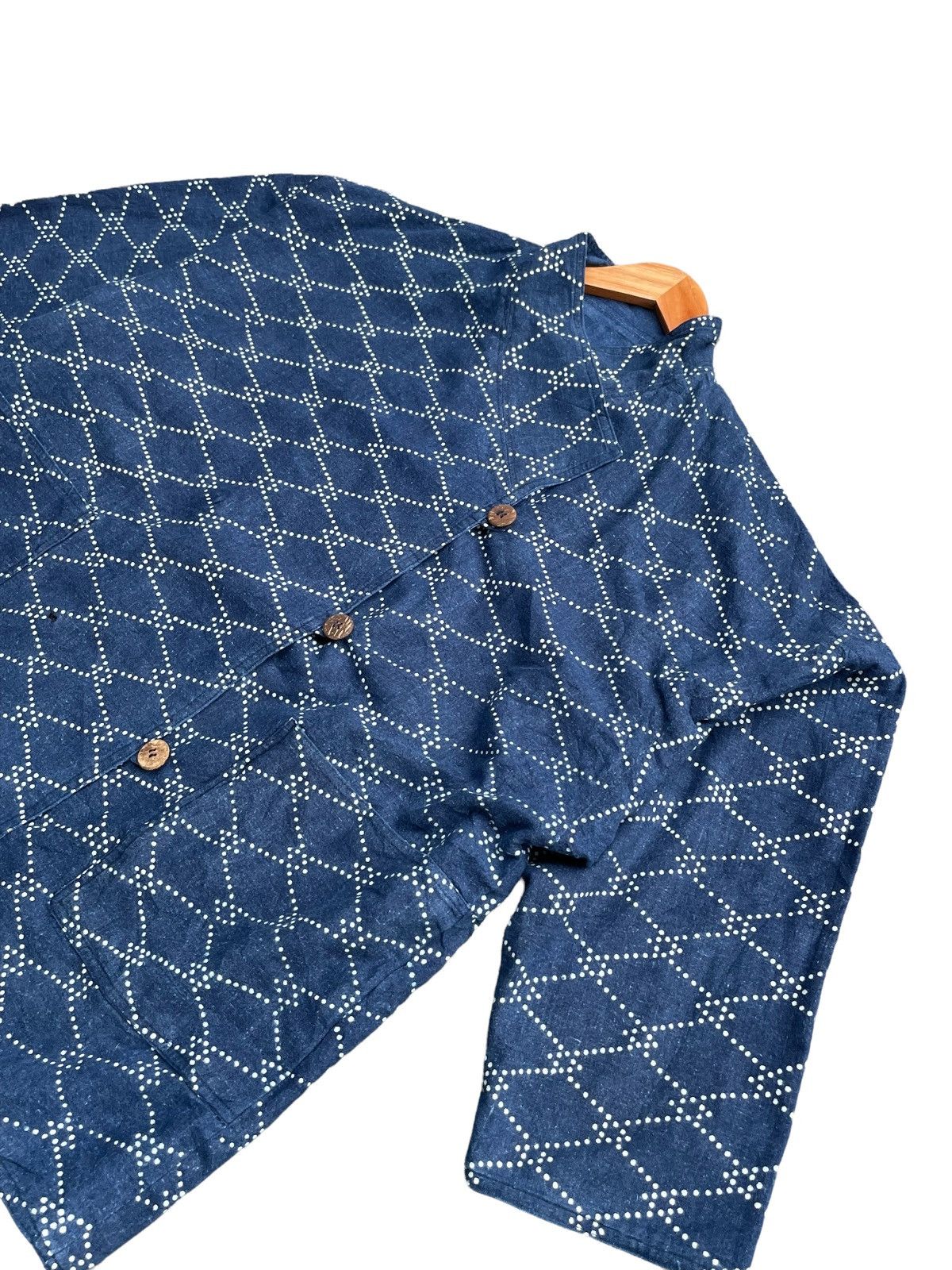 Japanese Brand Vintage Reverseable Kimono Size US XXL / EU 58 / 5 - 4 Thumbnail