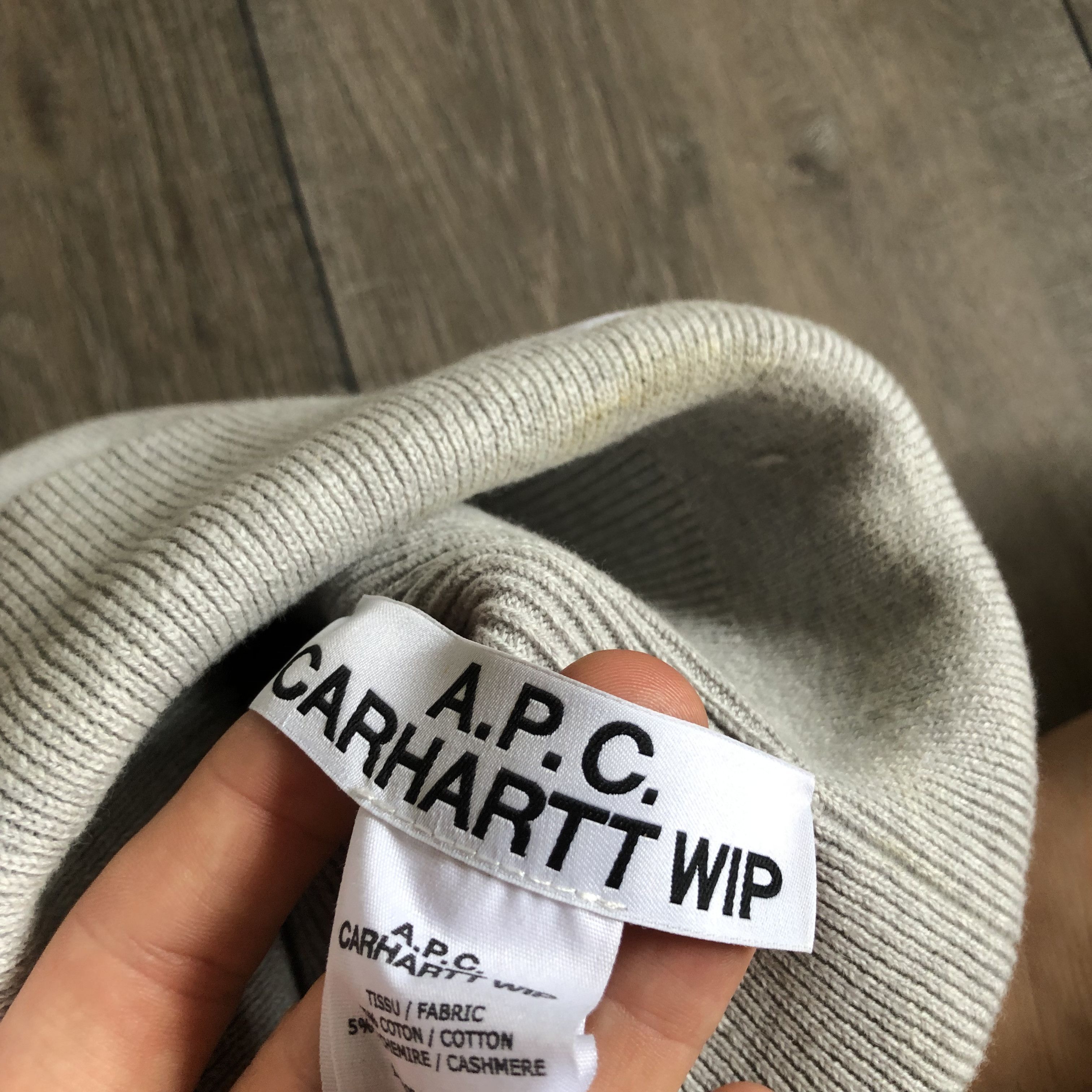 A.P.C. × Carhartt Wip A.P.C x Carhartt WIP Beanie Size ONE SIZE - 3 Thumbnail