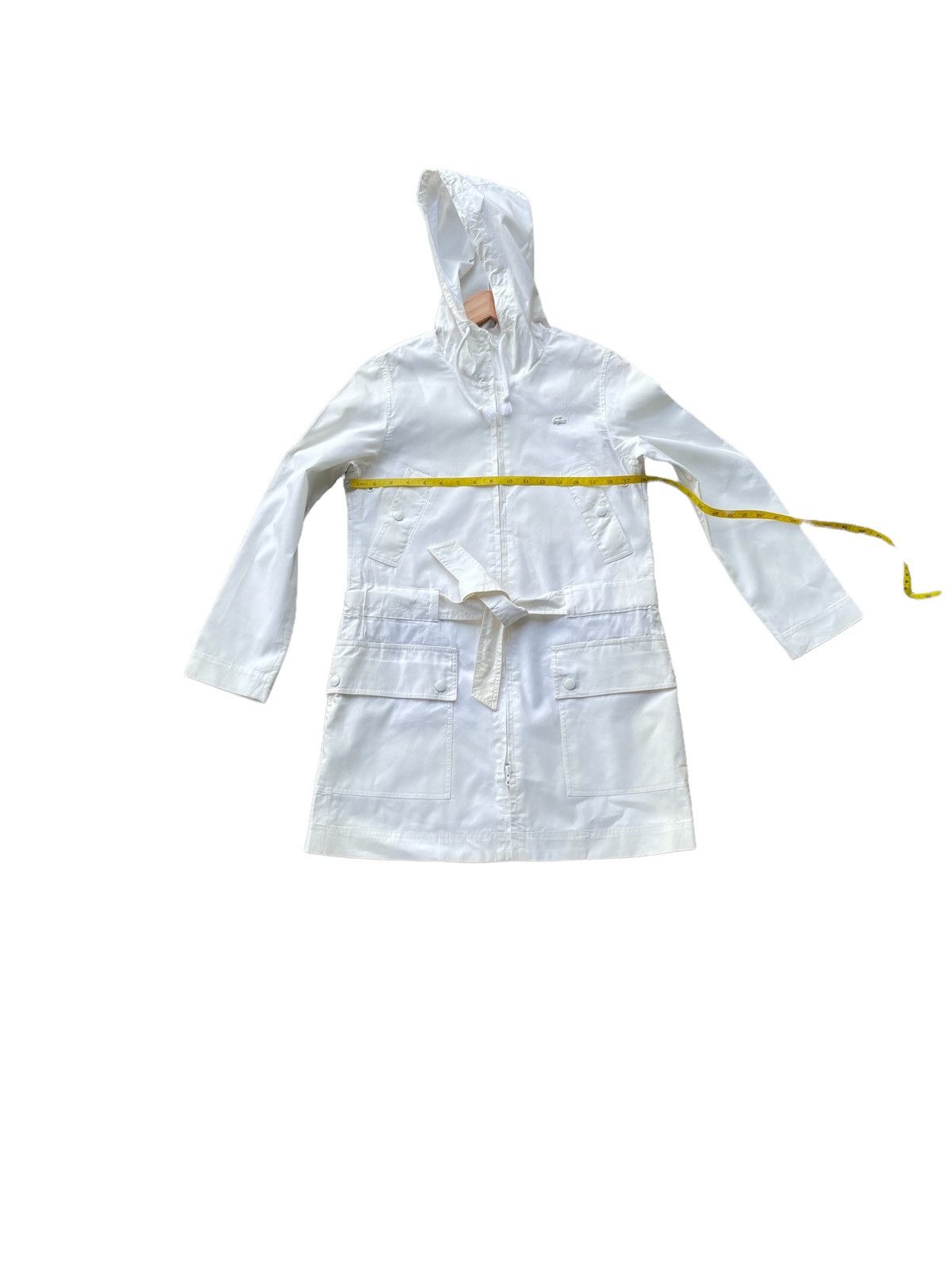 Designer × Lacoste Lacoste Long Parka Jacket Size S / US 4 / IT 40 - 2 Thumbnail