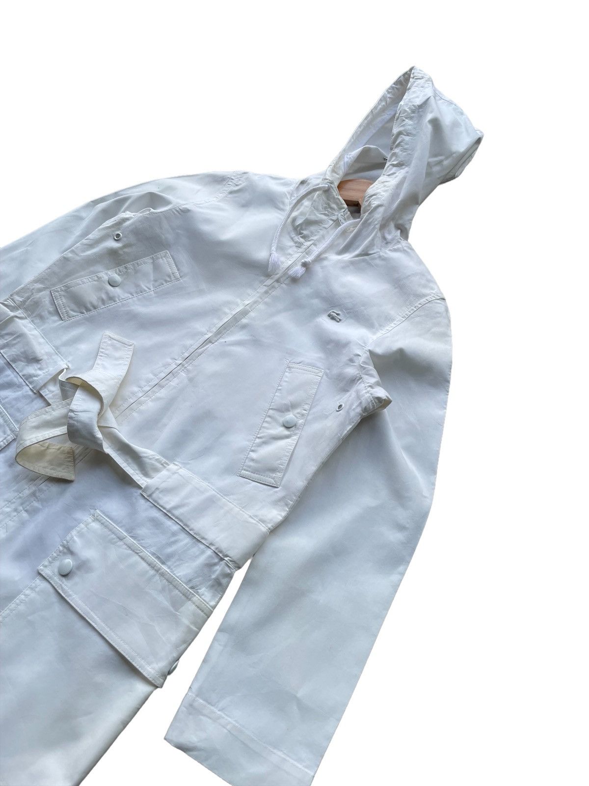 Designer × Lacoste Lacoste Long Parka Jacket Size S / US 4 / IT 40 - 4 Thumbnail