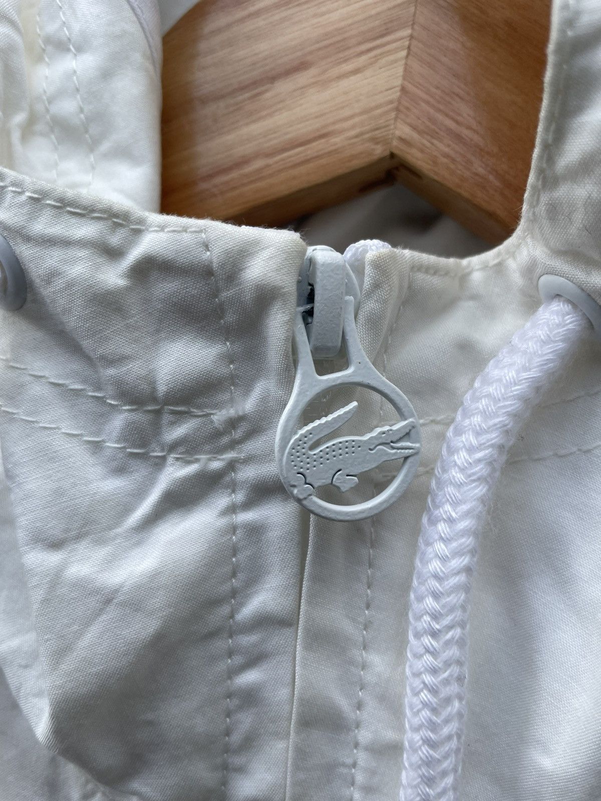 Designer × Lacoste Lacoste Long Parka Jacket Size S / US 4 / IT 40 - 9 Thumbnail