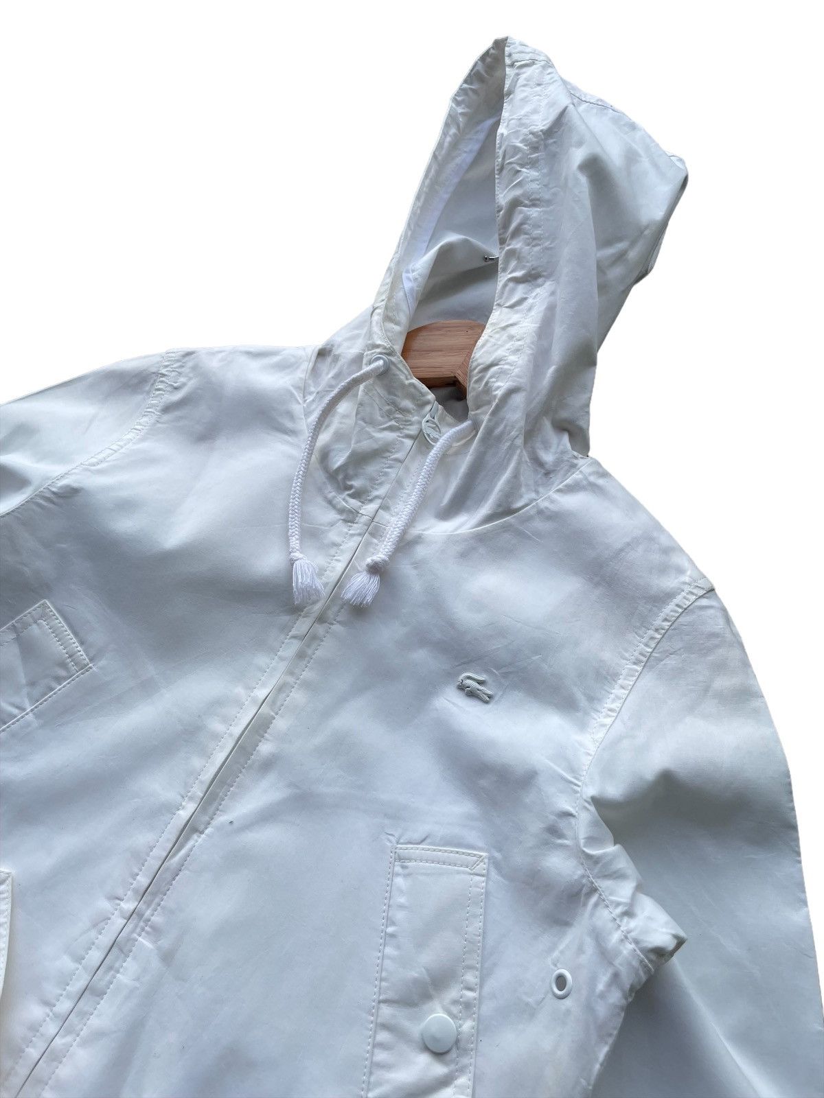Designer × Lacoste Lacoste Long Parka Jacket Size S / US 4 / IT 40 - 6 Thumbnail