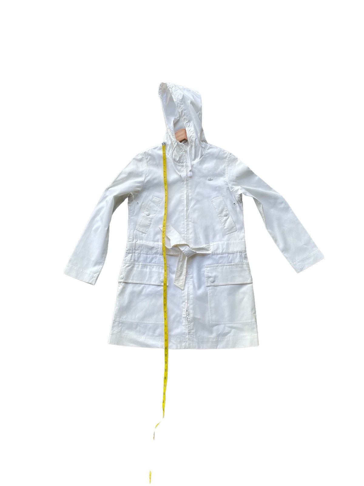 Designer × Lacoste Lacoste Long Parka Jacket Size S / US 4 / IT 40 - 3 Thumbnail