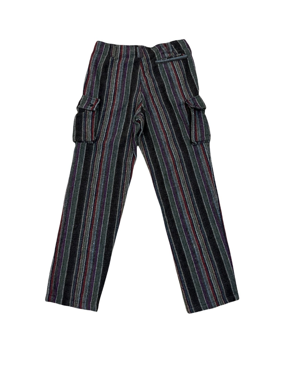 Hysteric Glamour × Japanese Brand × Vintage Japanese Brand Amateur Wool Cargo Pants Kapital Style Size US 29 - 2 Thumbnail