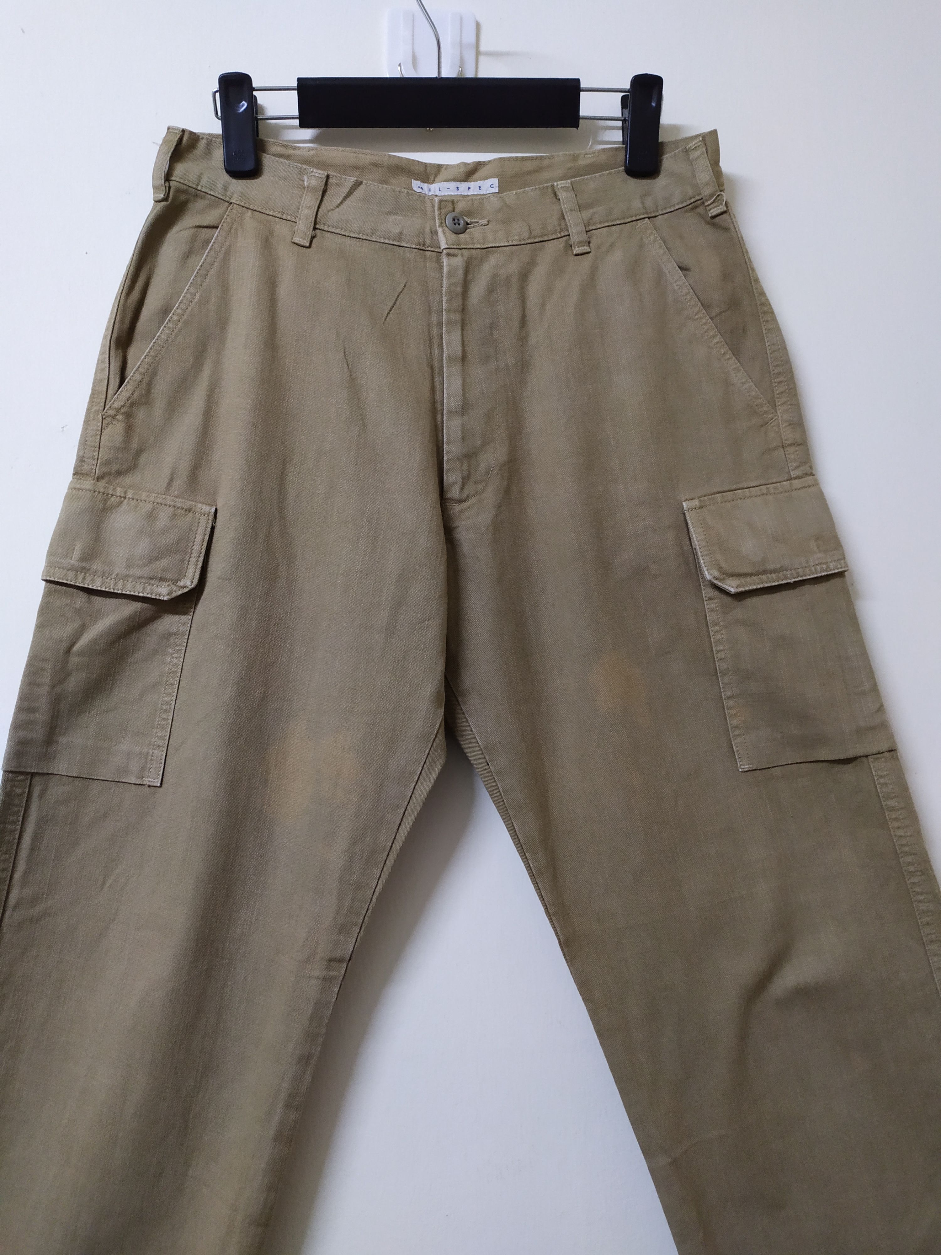 Japanese Brand Boston Nine Baggy Cargo Pants Size US 29 - 2 Thumbnail