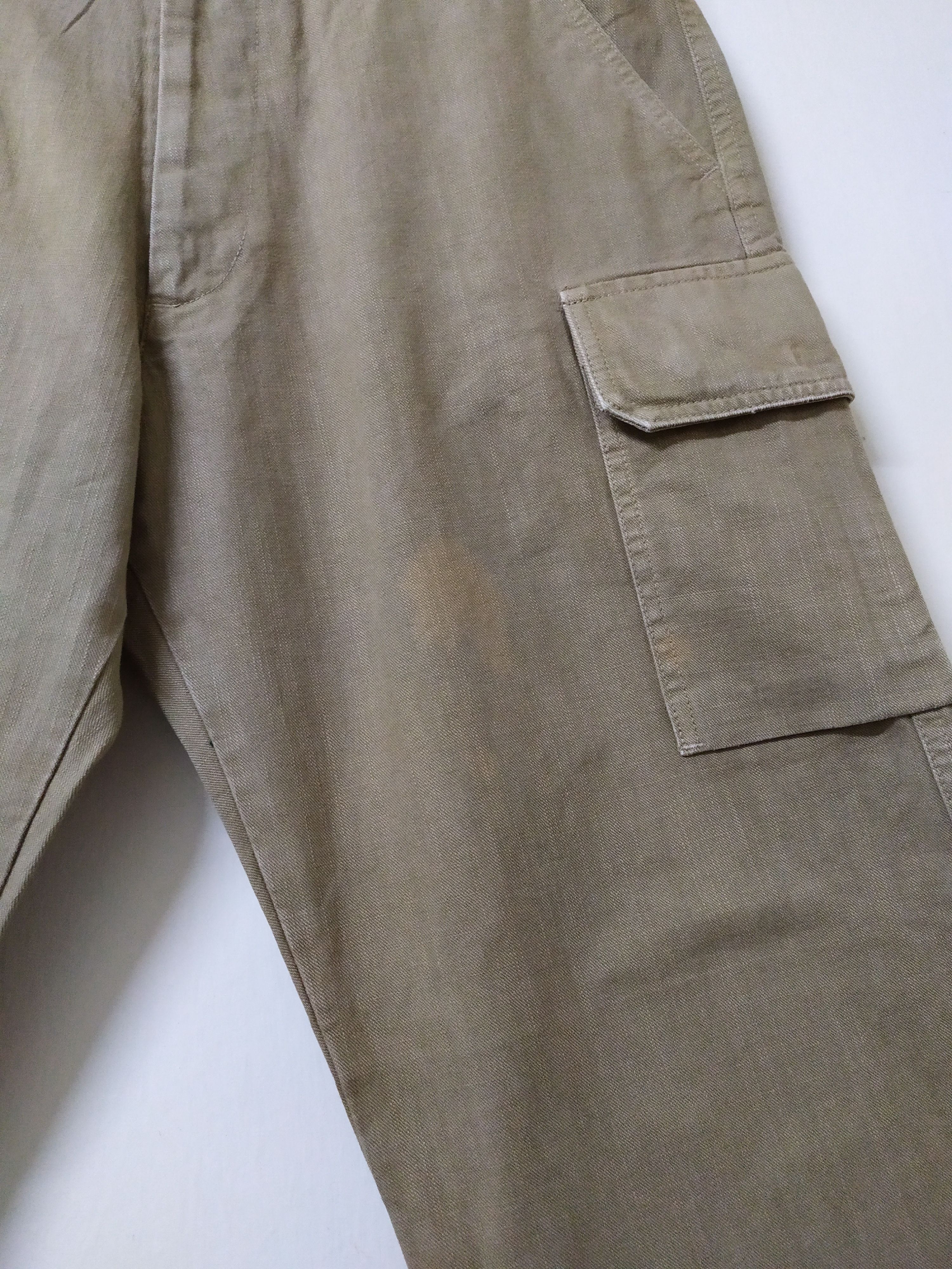 Japanese Brand Boston Nine Baggy Cargo Pants Size US 29 - 8 Thumbnail