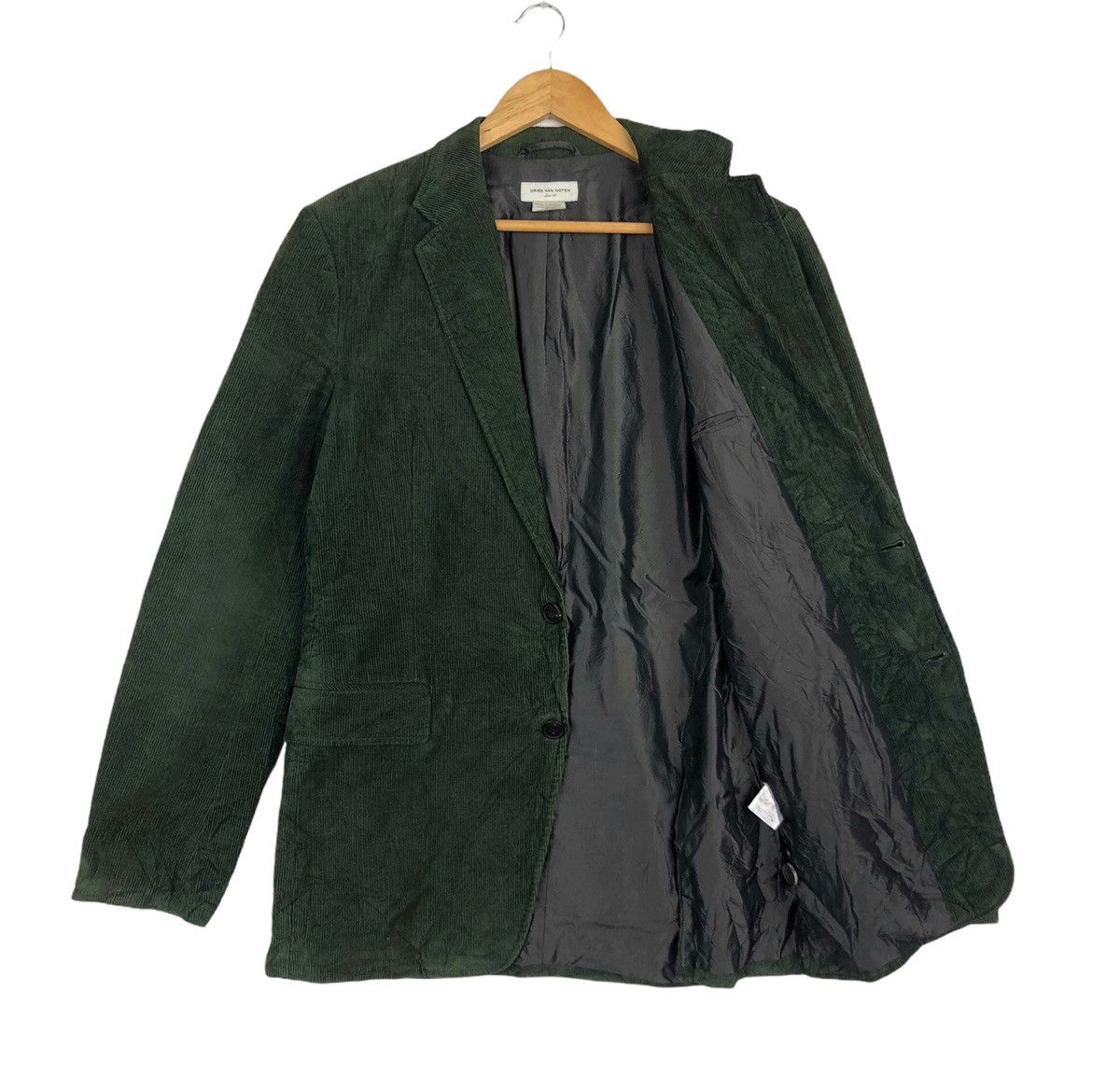 Dries Van Noten 🔥STEALS DRIES VAN NOTEN Blazer Corduroy Size 40R - 5 Thumbnail