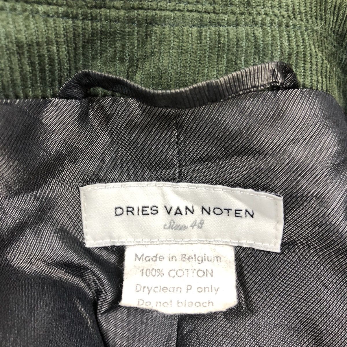 Dries Van Noten 🔥STEALS DRIES VAN NOTEN Blazer Corduroy Size 40R - 8 Thumbnail