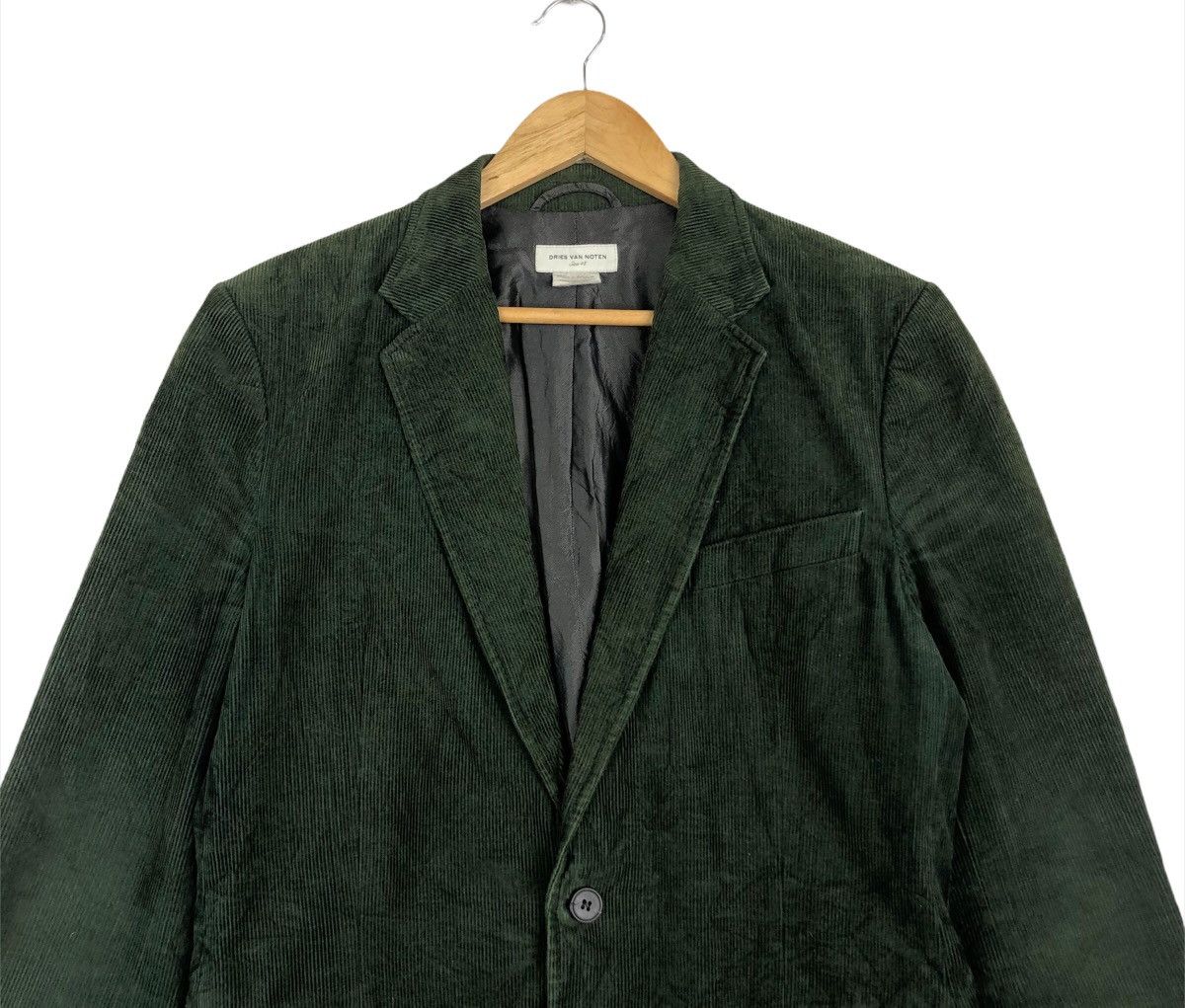 Dries Van Noten 🔥STEALS DRIES VAN NOTEN Blazer Corduroy Size 40R - 2 Thumbnail