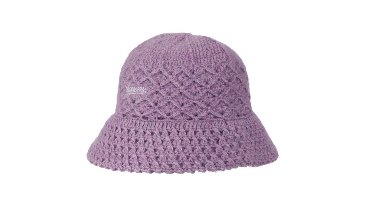 Supreme Supreme FW22 Mohair Crochet Crusher - M/L (Lavender