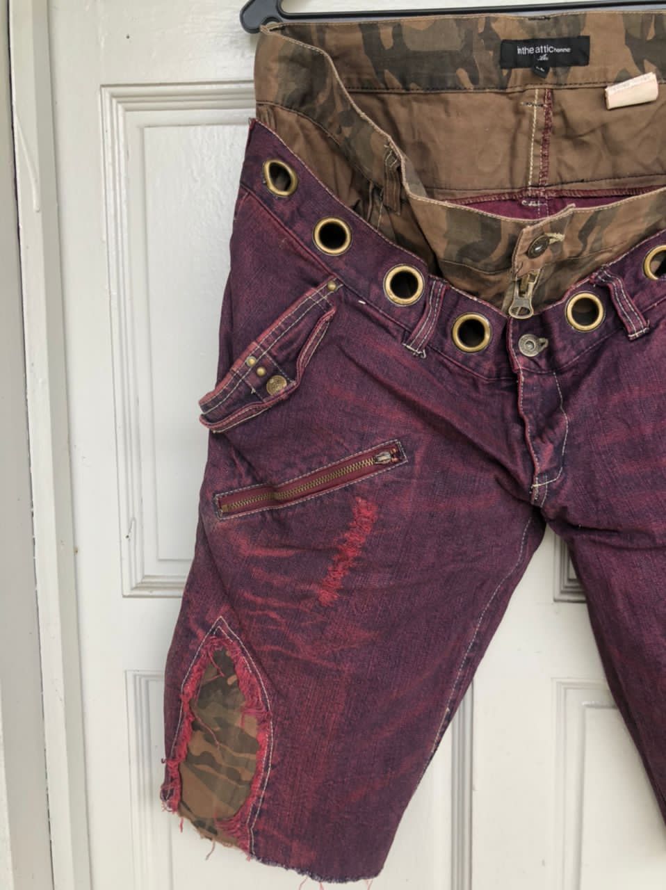 In The Attic 🔥Very RARE🔥 In The Attic Homme Short pants double waist Size US 36 / EU 52 - 4 Thumbnail