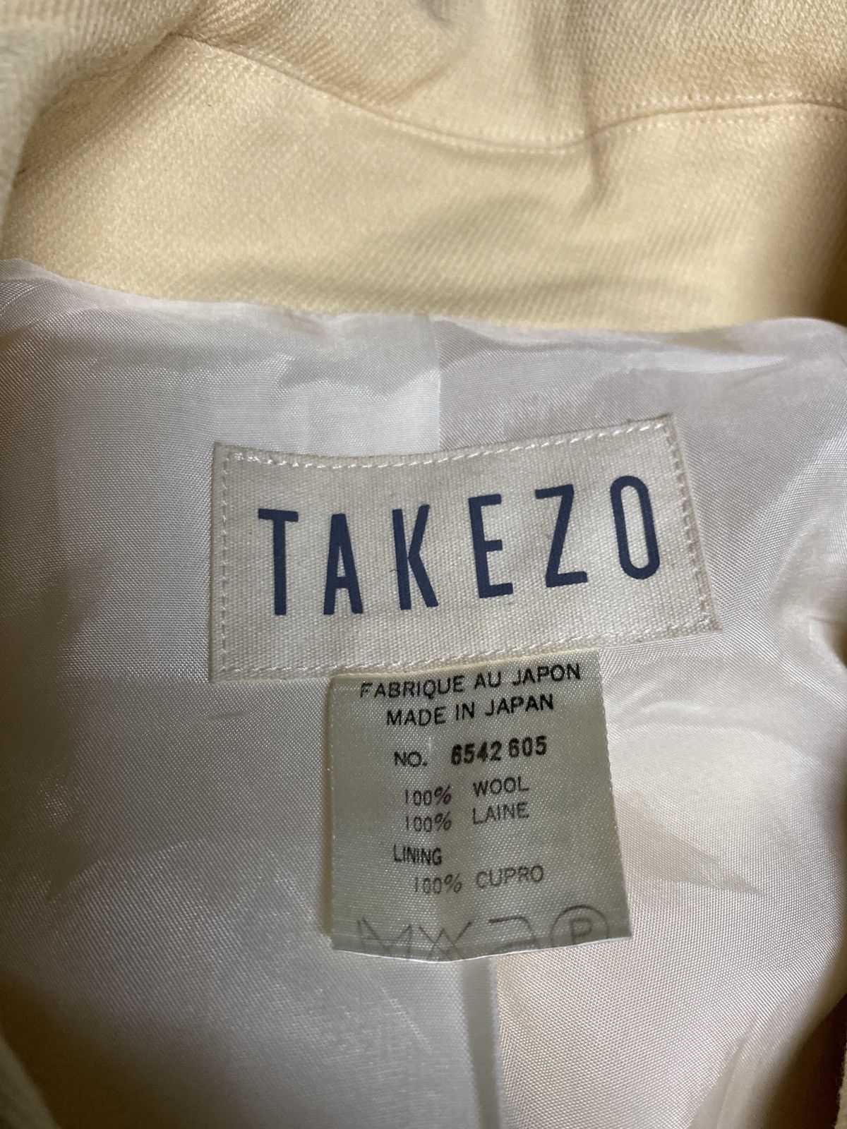 Designer × Issey Miyake × Japanese Brand TAKEZO OVER COAT INSPIRED ISSEY MYAKE Size US L / EU 52-54 / 3 - 10 Thumbnail
