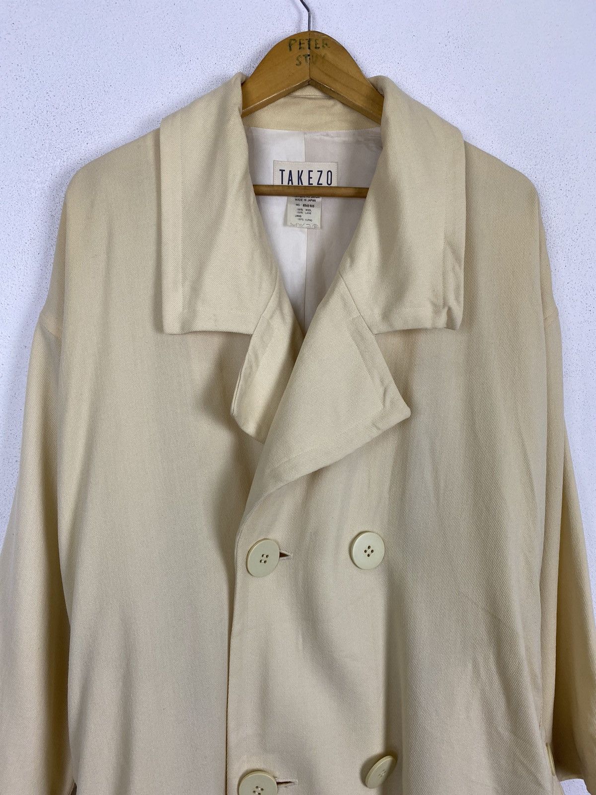 Designer × Issey Miyake × Japanese Brand TAKEZO OVER COAT INSPIRED ISSEY MYAKE Size US L / EU 52-54 / 3 - 5 Thumbnail